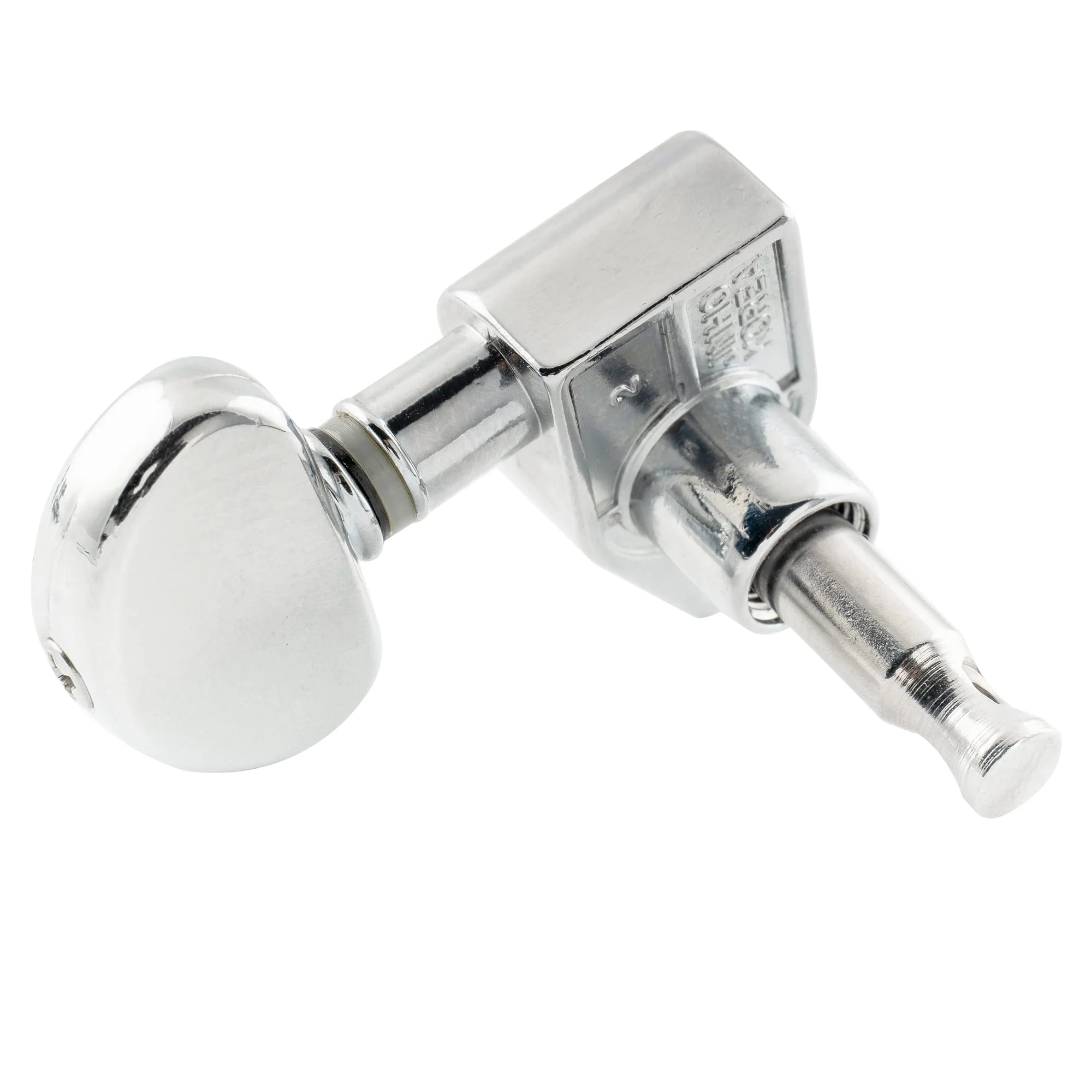 Wilkinson WJ303 3L3R Guitar Tuners Machine Heads 1:19 Ratio Tuning Pegs Keys for Epiphone USA Les Paul SG Electric or Acoustic Guitar, Chrome - Image 6