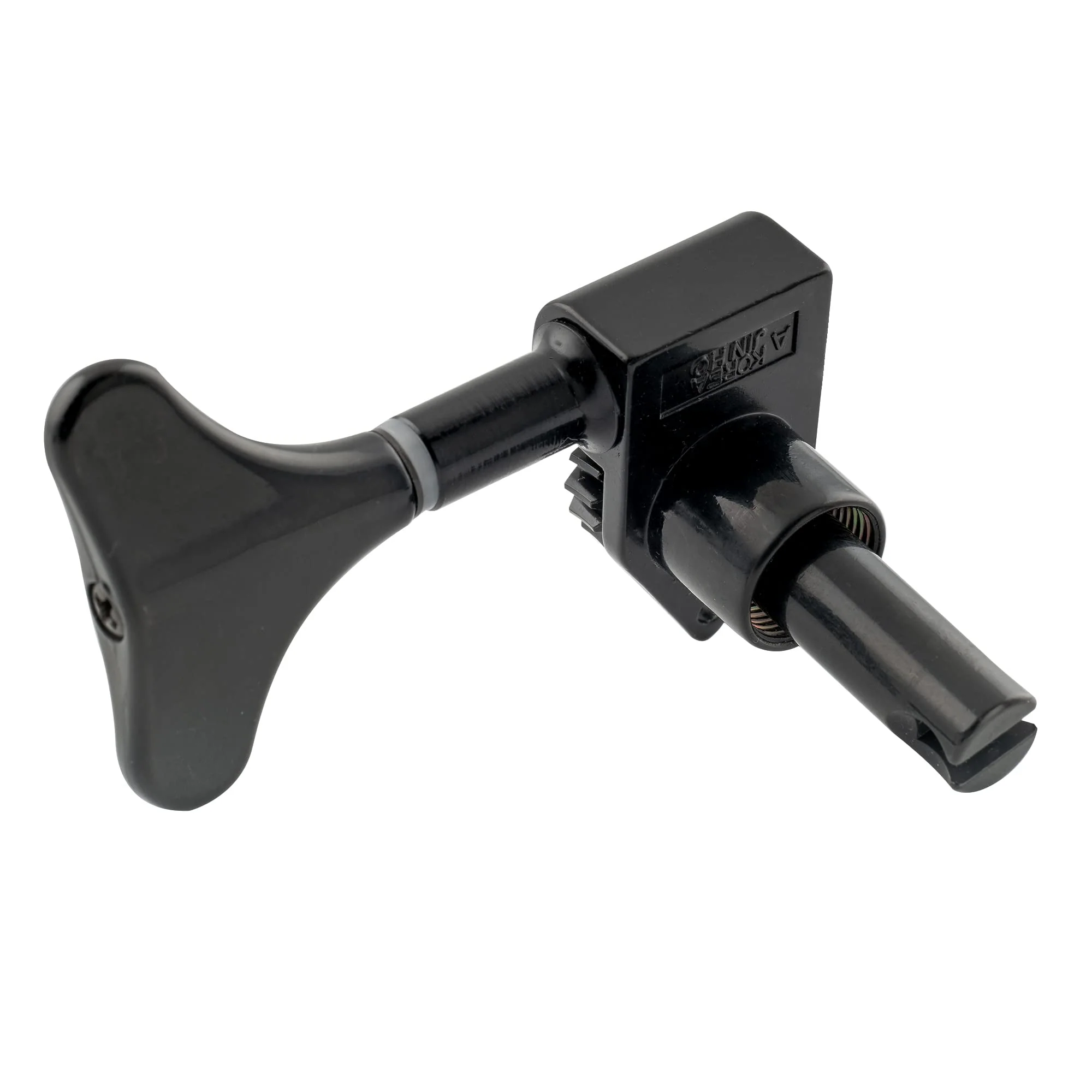 Wilkinson WJB750 2L +2R Bass Machine Heads 1:20 Ratio Open Gear Tuners Tuning Pegs Keys Replacement for Electric Jazz Bass or Precision Bass, Black - Image 6