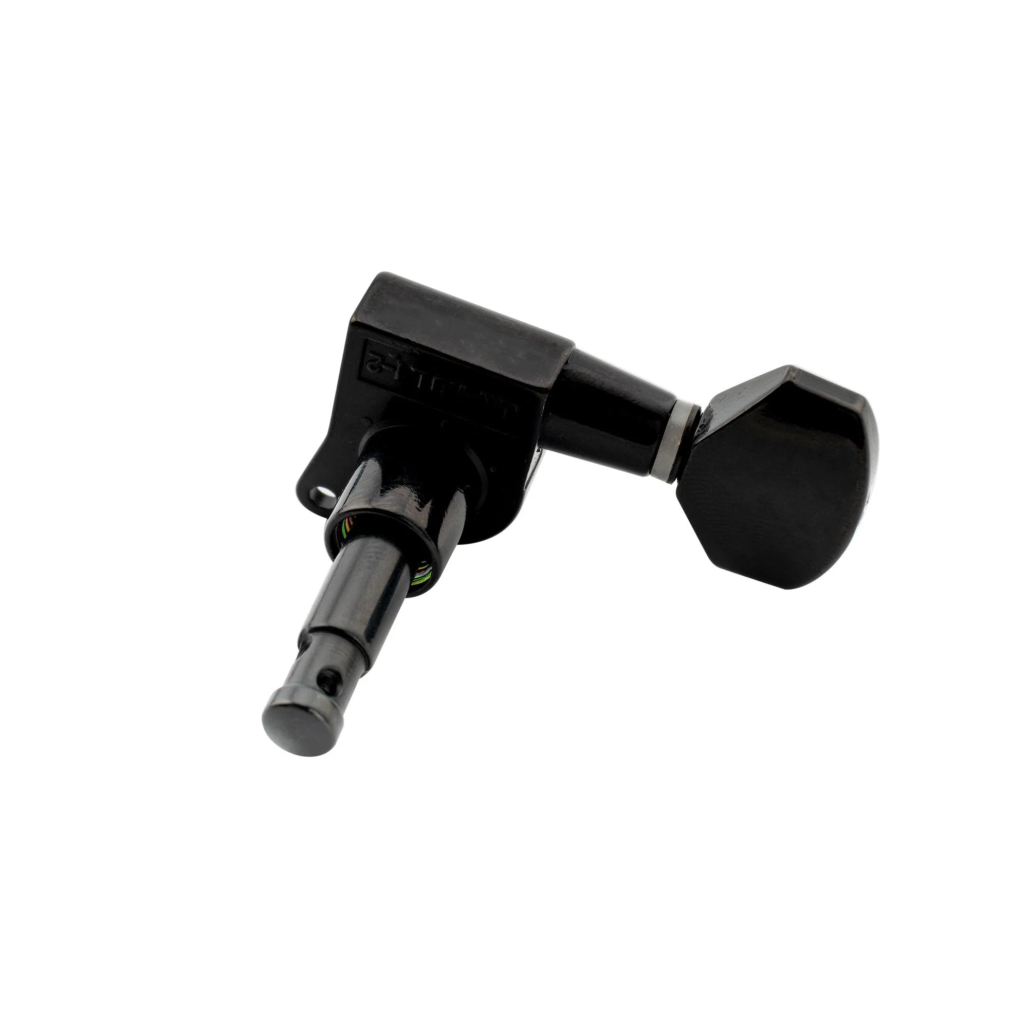 Wilkinson WJN07 Left Handed 6 inline EZ-LOK Guitar Tuners Machine Heads 19:1 Ratio Tuning Pegs Keys for Stratocaster Telecaster Electric Guitar, Black - Image 6