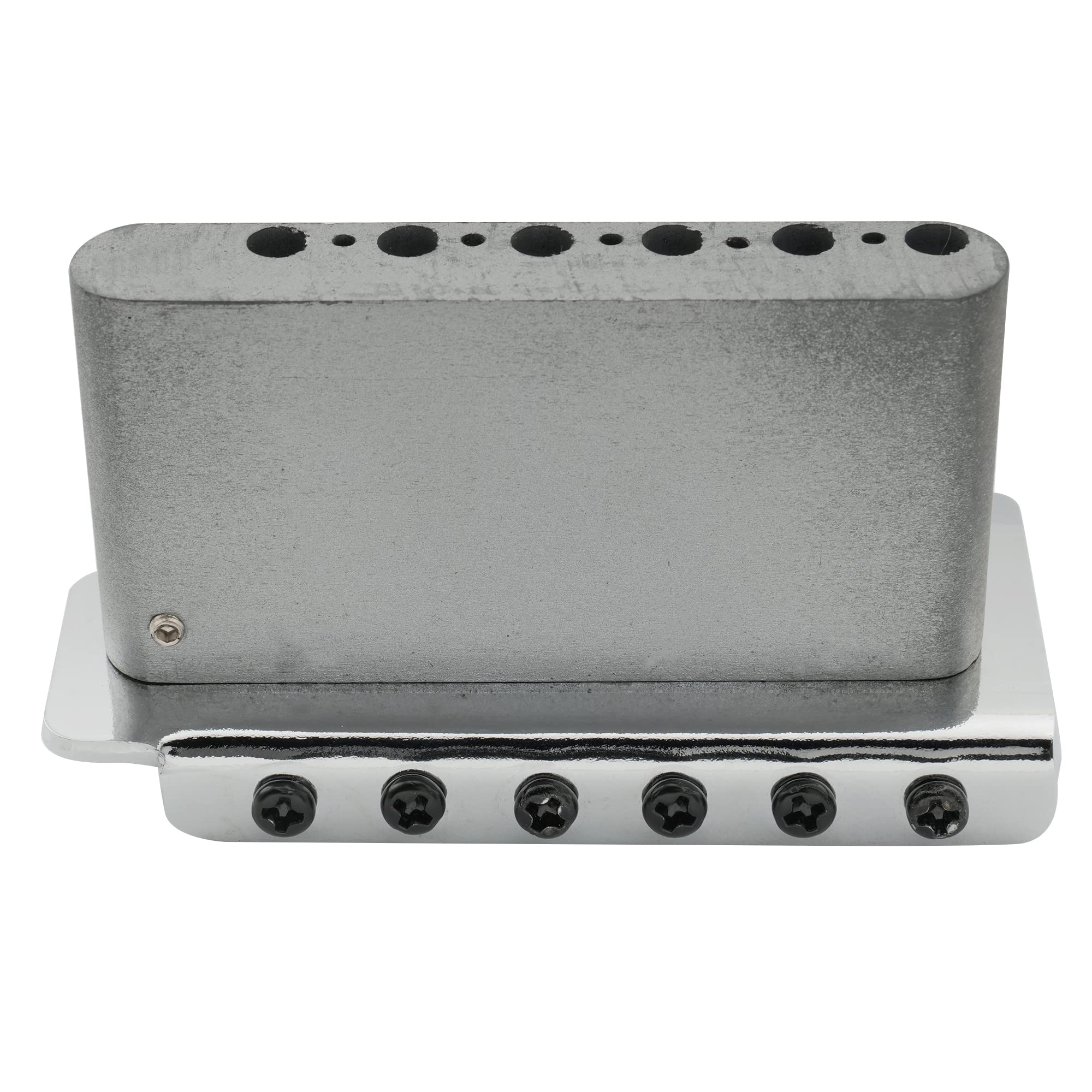 Wilkinson WOV01 52.5mm (2-1/16 inch) Vintage ST Guitar Tremolo Bridge 6-Screw Assembly with 36mm Steel Block for Fender Squier/Mexico Strat Stratocaster Electric Guitar Replacement, Chrome - Image 6