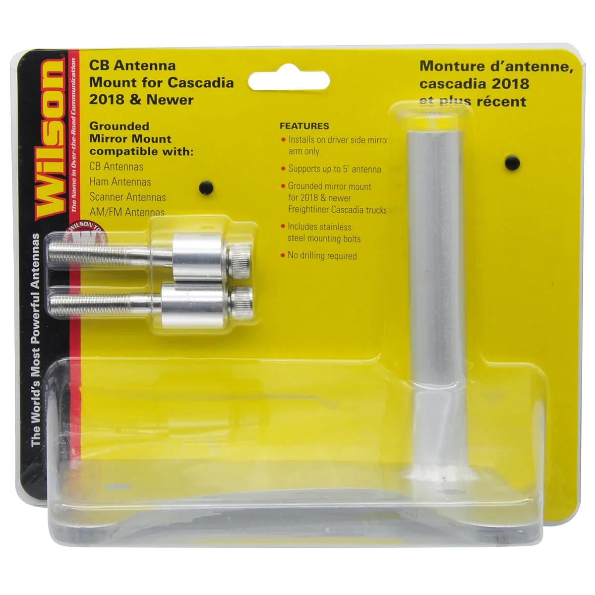 Wilson CB Antenna Mount for Freightliner Cascadia 2018 and Newer - Image 2