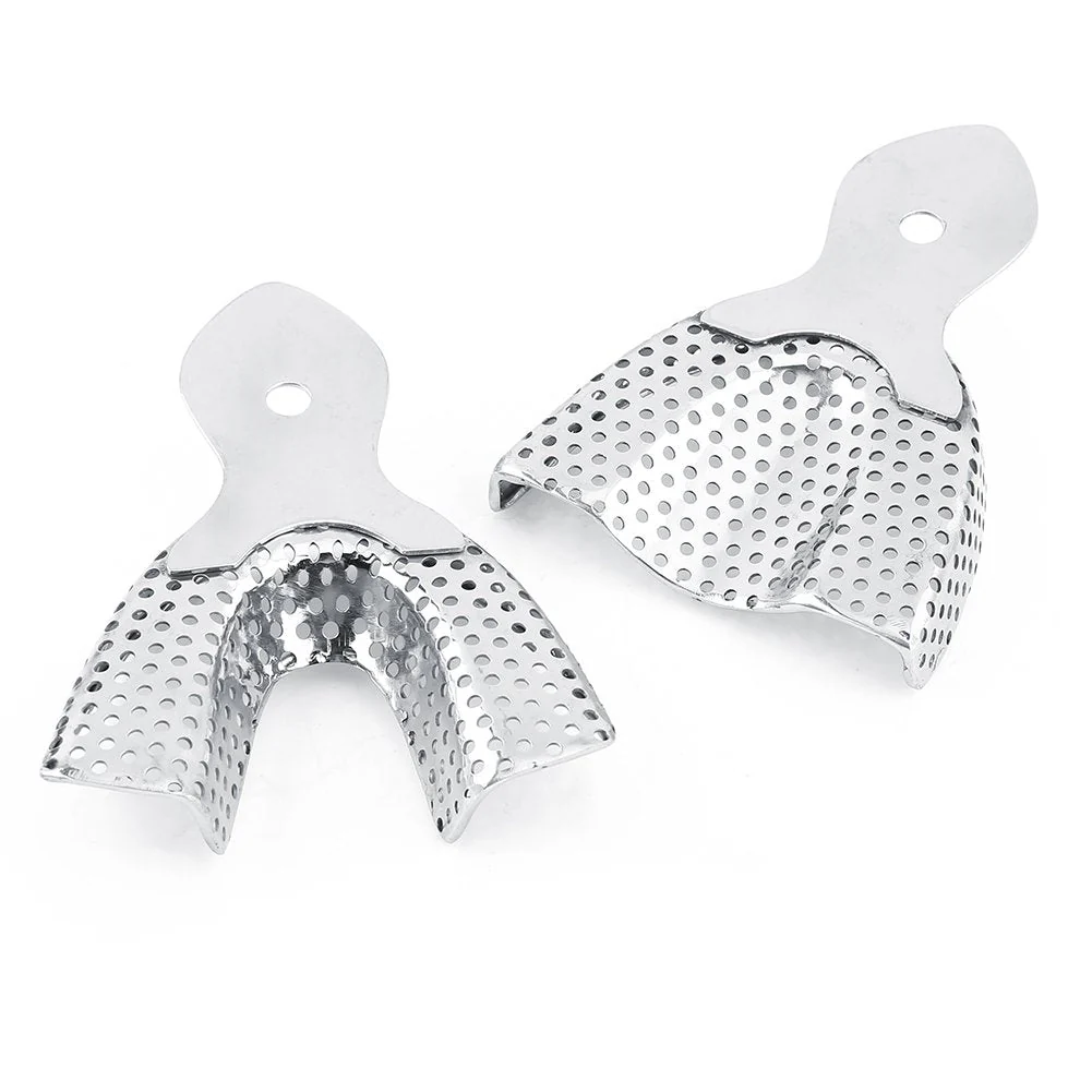 Wincal Dental Trays - 6 Pieces Stainless Steel Autoclavable Tooth Trays Impression Tray Upper & Lower Dental Trays, Dental Imprint Trays, Autoclavable Impression Tray - Image 6