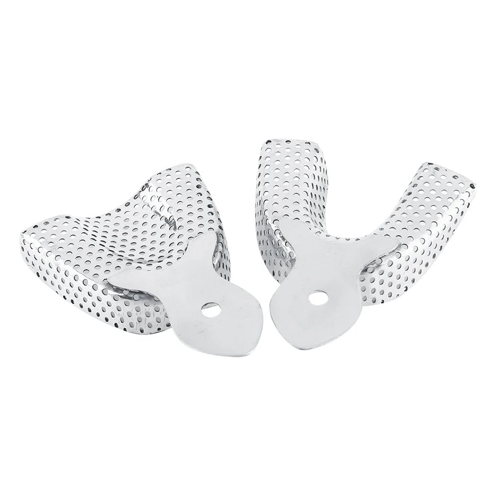 Wincal Dental Trays - 6 Pieces Stainless Steel Autoclavable Tooth Trays Impression Tray Upper & Lower Dental Trays, Dental Imprint Trays, Autoclavable Impression Tray - Image 8