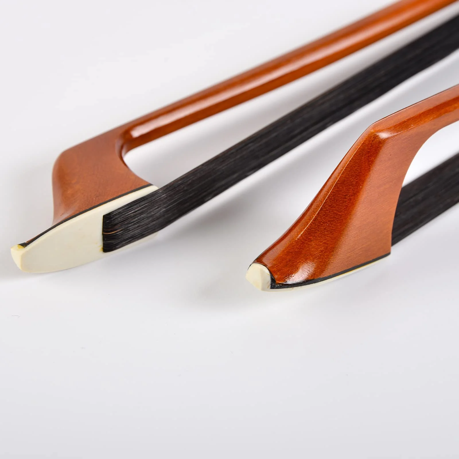 WinsterBow France Style Double Bass Bow New Black Horse Hair (France Double Bass Bow 4/4) France Double Bass Bow 4/4 - Image 5