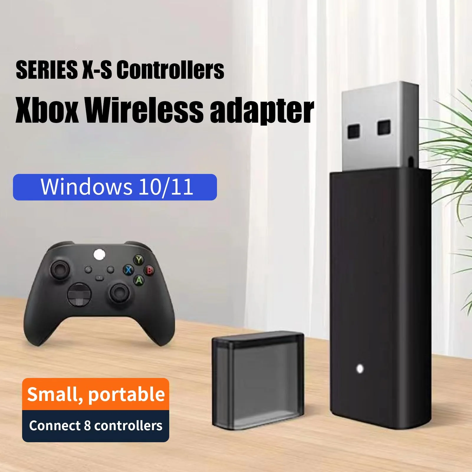 Wireless Adapter for Controller Xbox, Bluetooth Adapter for Controller Xbox One/Xbox One X S/Xbox Series X S/Elite, Compatible with Windows 10/11/8/8.1/7 - Image 3