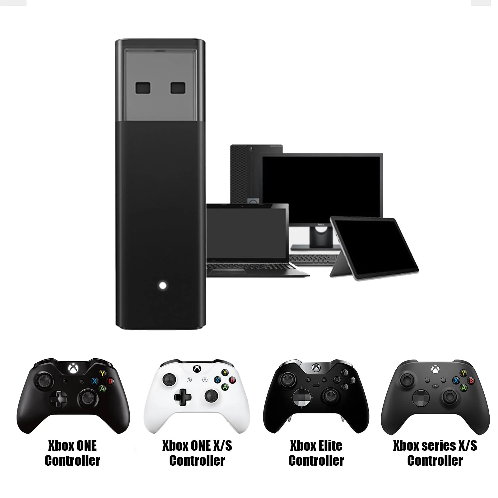 Wireless Adapter for Controller Xbox, Bluetooth Adapter for Controller Xbox One/Xbox One X S/Xbox Series X S/Elite, Compatible with Windows 10/11/8/8.1/7 - Image 4