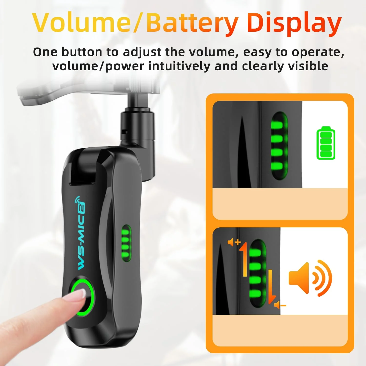 Wireless Saxophone Microphone System, Clip-On Instrument Mic for Saxophone Trumpet Trombone Flute, Unidirectional Gooseneck Pickup, 360° Adjustable Clip, Low Latency Long Battery for Performance - Image 7