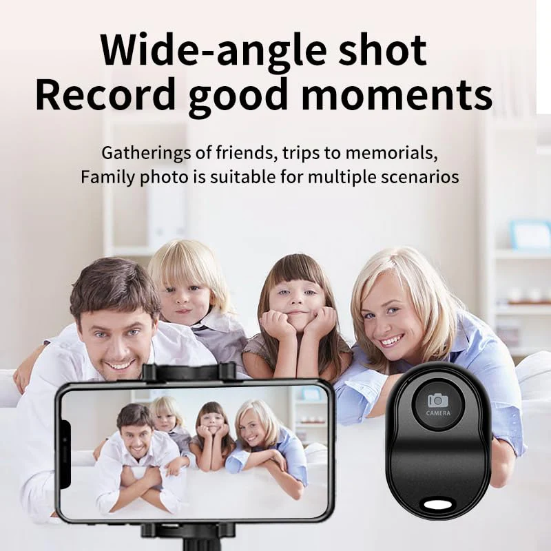 Wireless Smartphone Camera Remote Control (3 Pack) for Photos & Videos, Bluetooth Remote Shutter for iPhone/Android/iPad/Tablets with Adjustable Wrist Strap,Selfie Clicker for Photos & Videos. Black+Black+Black - Image 5