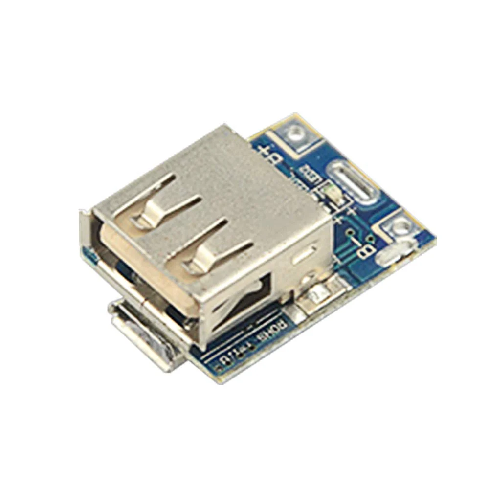 WMYCONGCONG 10 PCS 5V 1A Boost Power Supply Module Lithium Battery Charge Protection Board HT4928S DIY Charger Light Emitting Diodes Display USB and Micro Port - Image 2