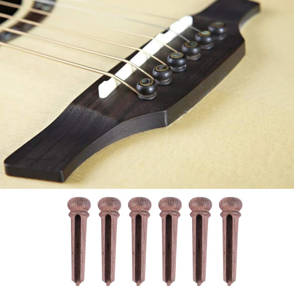 Wooden Guitar Parts, 135 Rosewood Guitar String Pins for Martin,Taylor or most of Brand Acoustic Guitar - Image 7