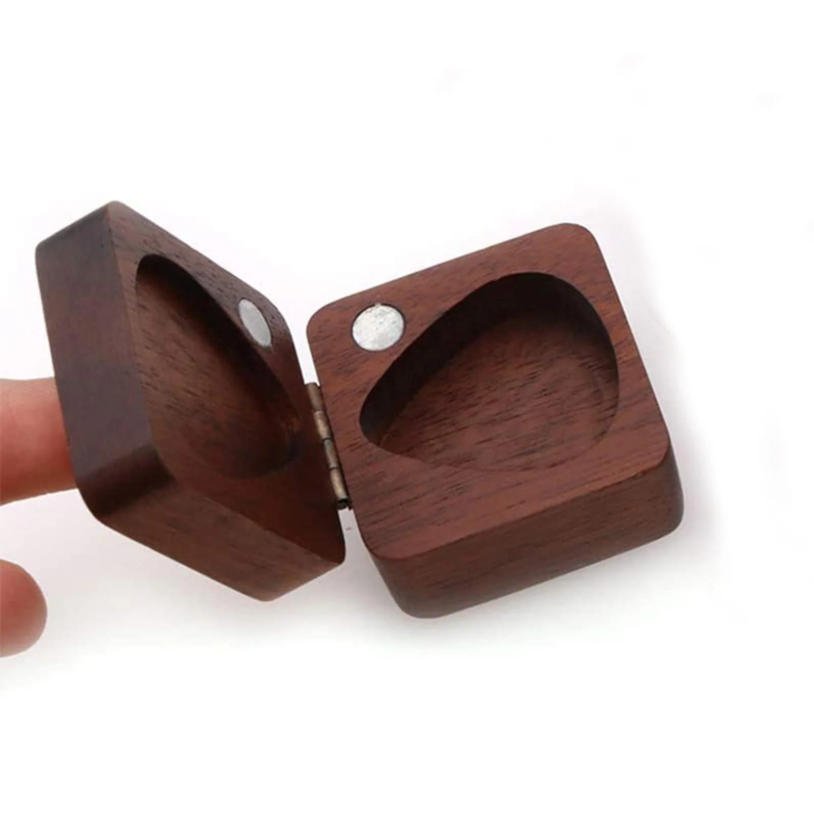 Wooden Guitar Pick Case, Personalized Guitar Pick Holder, Guitar Picks Case for for Musicians, Guitarists & Music Lovers - Image 5