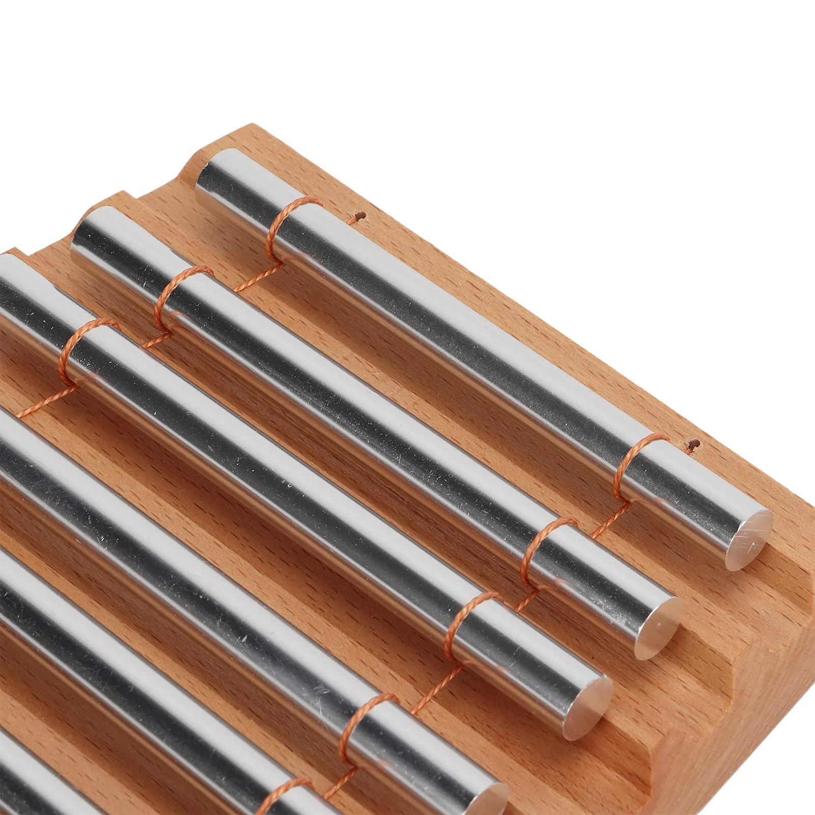 Woodstock Wind Chimes Energy Chime 7 Tone Hand Chimes Percussion Instrument with Mallet Stress Relief Yoga Meditation Classroom Management Meditation Gifts - Image 7