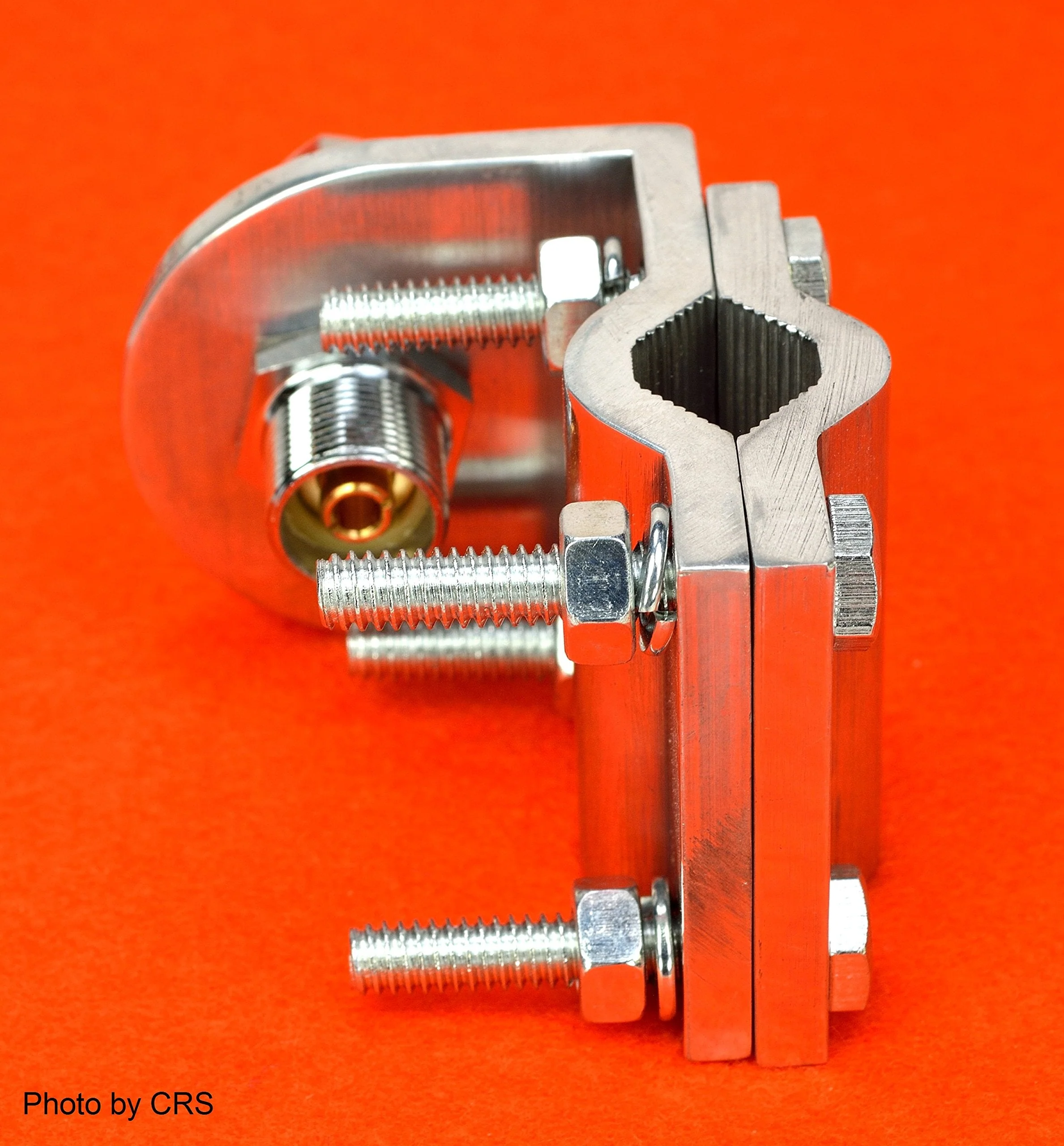 Workman Double Groove CB Radio Antenna Mount W/ SO239 Stud BRV1 - Image 3