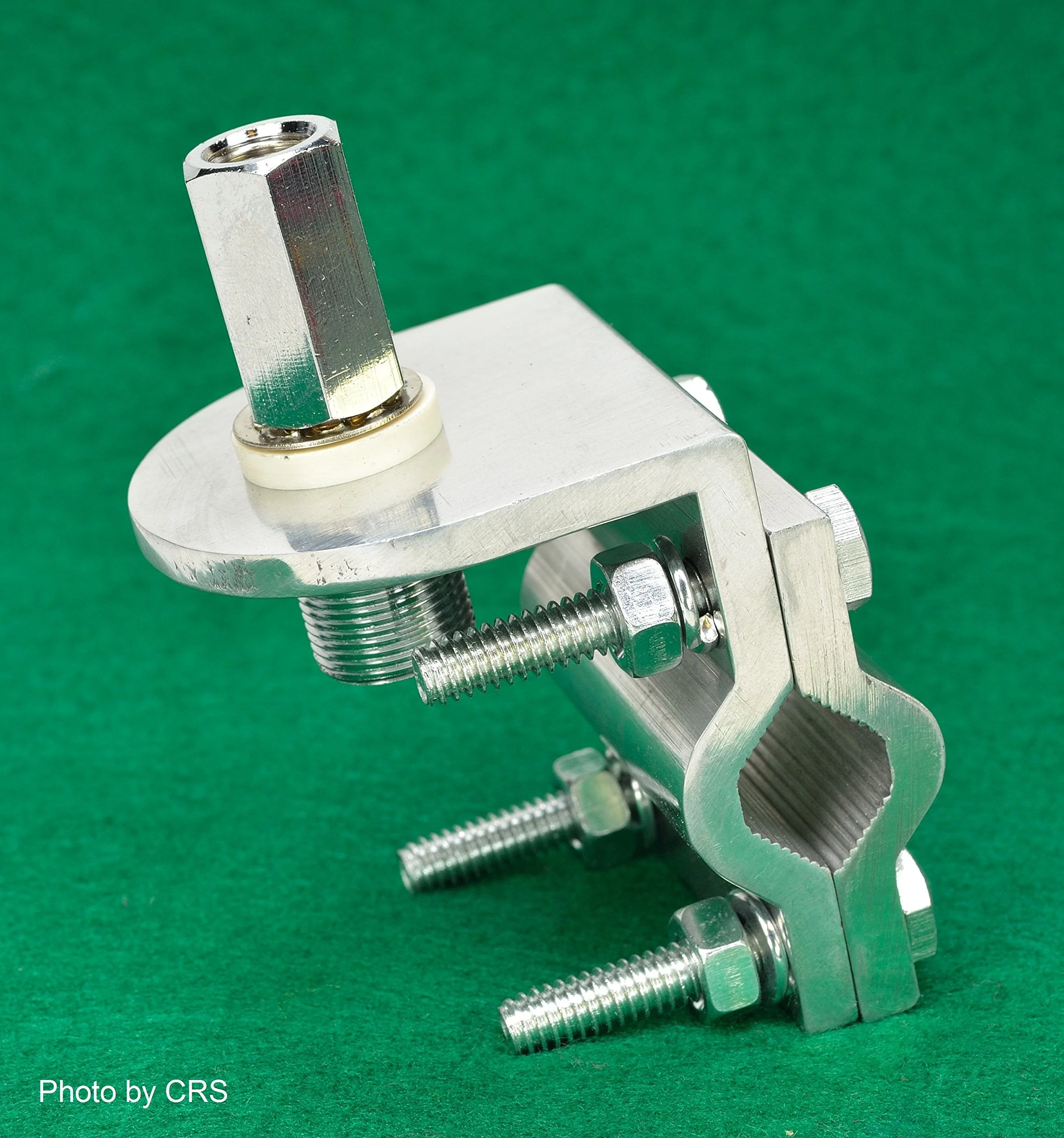 Workman Double Groove CB Radio Antenna Mount W/ SO239 Stud BRV1 - Image 7