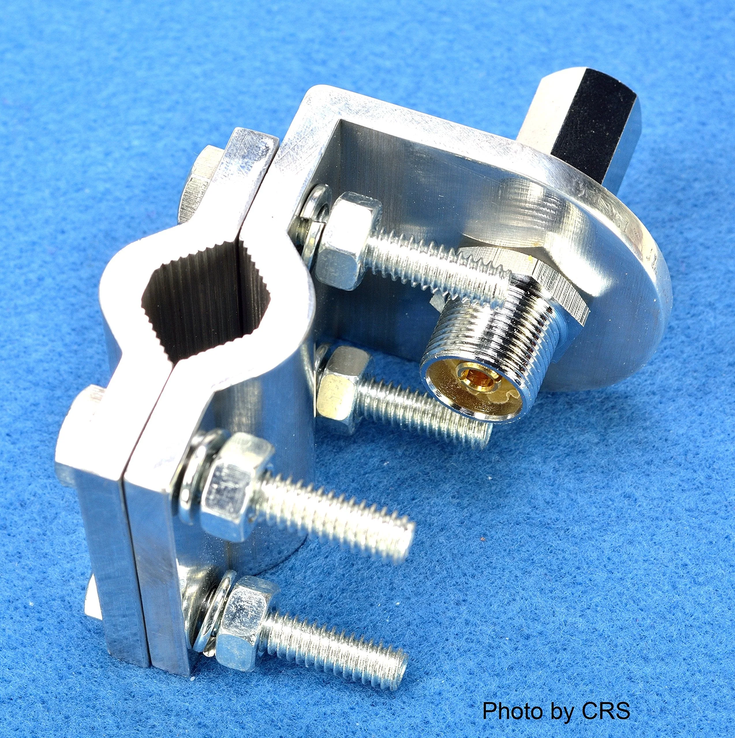 Workman Double Groove CB Radio Antenna Mount W/ SO239 Stud BRV1 - Image 9