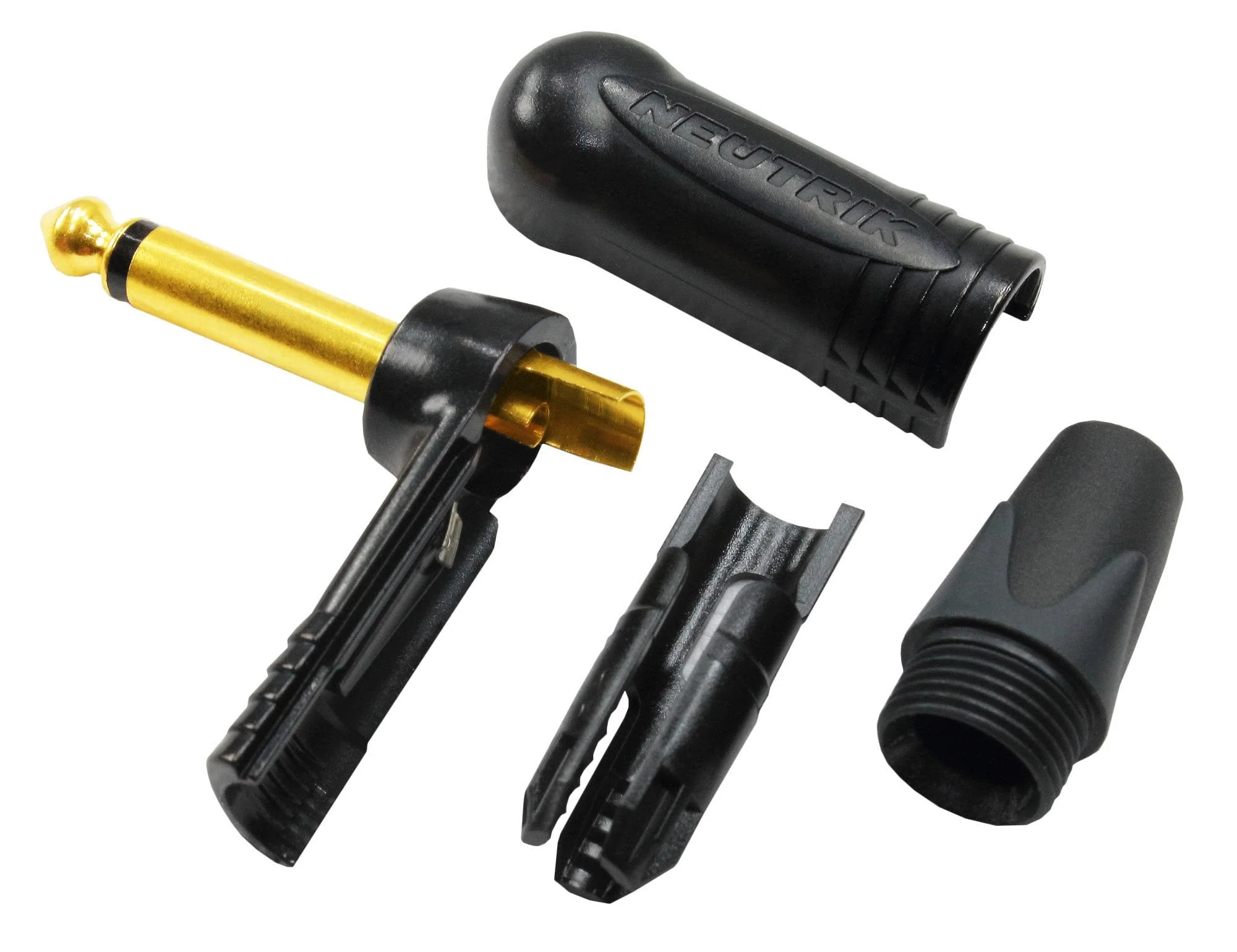 WORLDS BEST CABLES 30 Foot - Gotham GAC-1 Ultra Pro - Premium Low-Cap (21 pf/F) Guitar Bass Instrument Cable – w/Neutrik Gold Straight to Angled ¼ inch (6.35mm) TS Connectors - Custom Made - Image 7