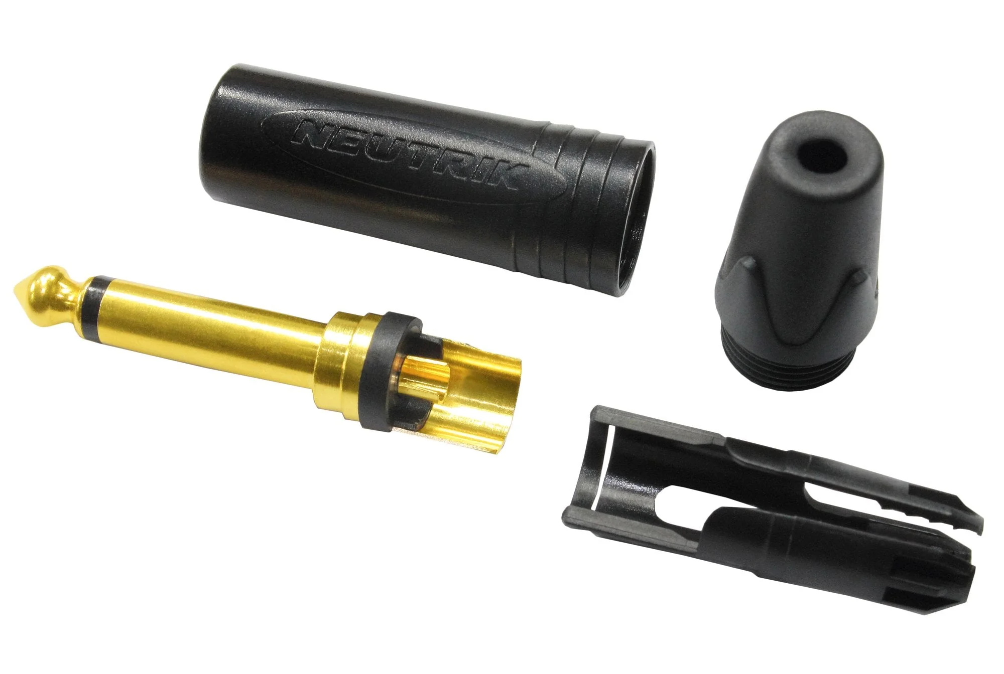 WORLDS BEST CABLES 30 Foot - Gotham GAC-1 Ultra Pro - Premium Low-Cap (21 pf/F) Guitar Bass Instrument Cable – w/Neutrik Gold Straight to Angled ¼ inch (6.35mm) TS Connectors - Custom Made - Image 9