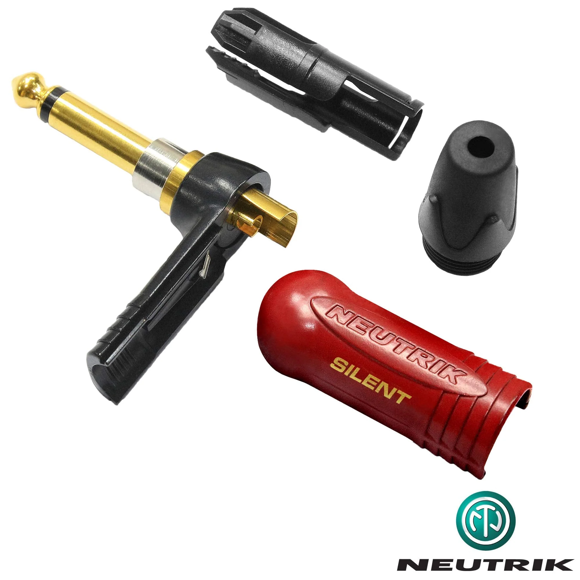 WORLDS BEST CABLES 30 Foot - Gotham GAC-1 Ultra Pro - Premium Low-Cap (21 pf/F) Guitar Bass Instrument Cable w/Neutrik Gold Straight to Angled (Silent Plug) ¼ inch (6.35mm) TS Plugs - Custom Made - Image 8