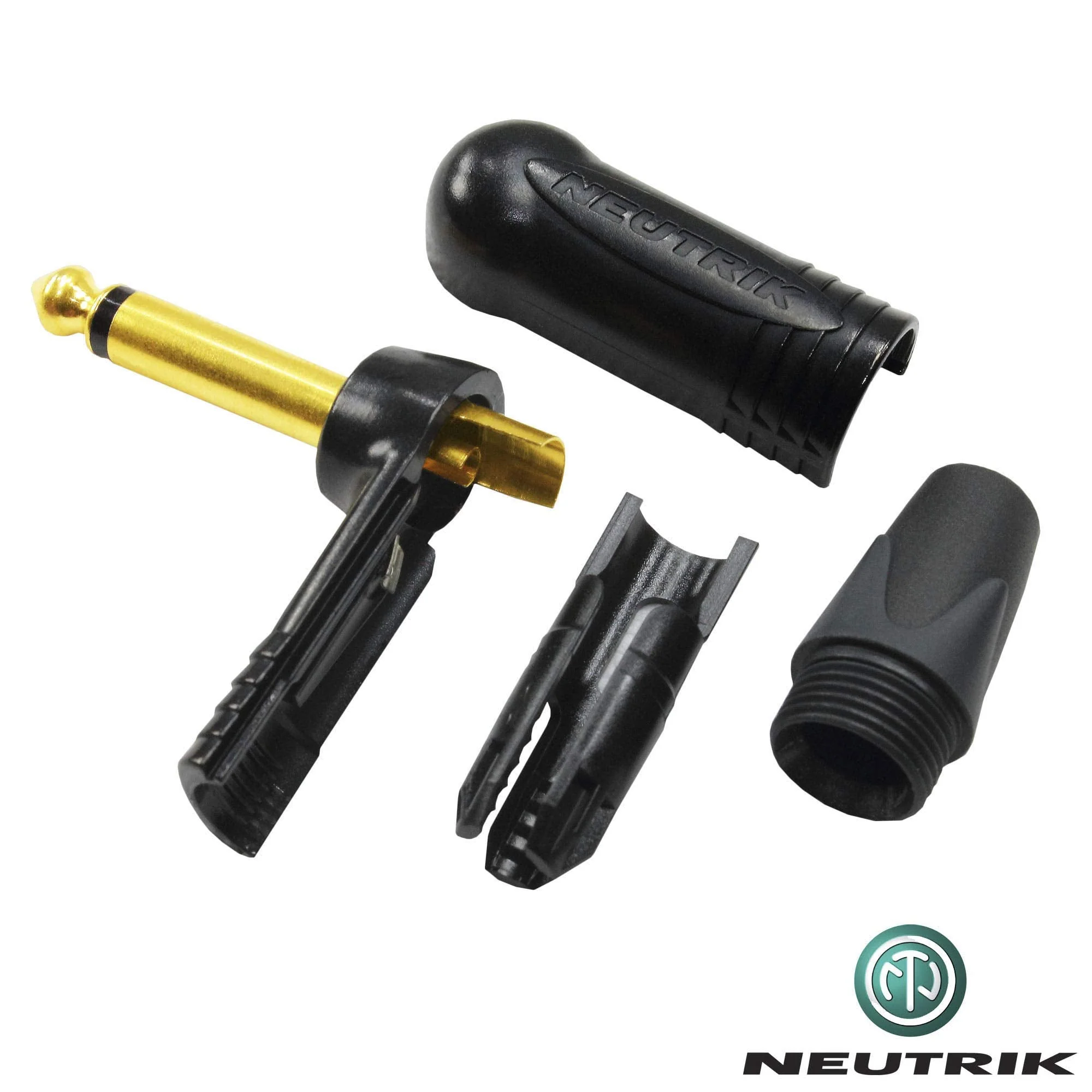 WORLDS BEST CABLES 40 Foot - Gotham GAC-1 Ultra Pro - Premium Low-Cap (21 pf/F) Guitar Bass Instrument Cable – w/Neutrik Gold Straight to Angled ¼ inch (6.35mm) TS Connectors - Custom Made - Image 7
