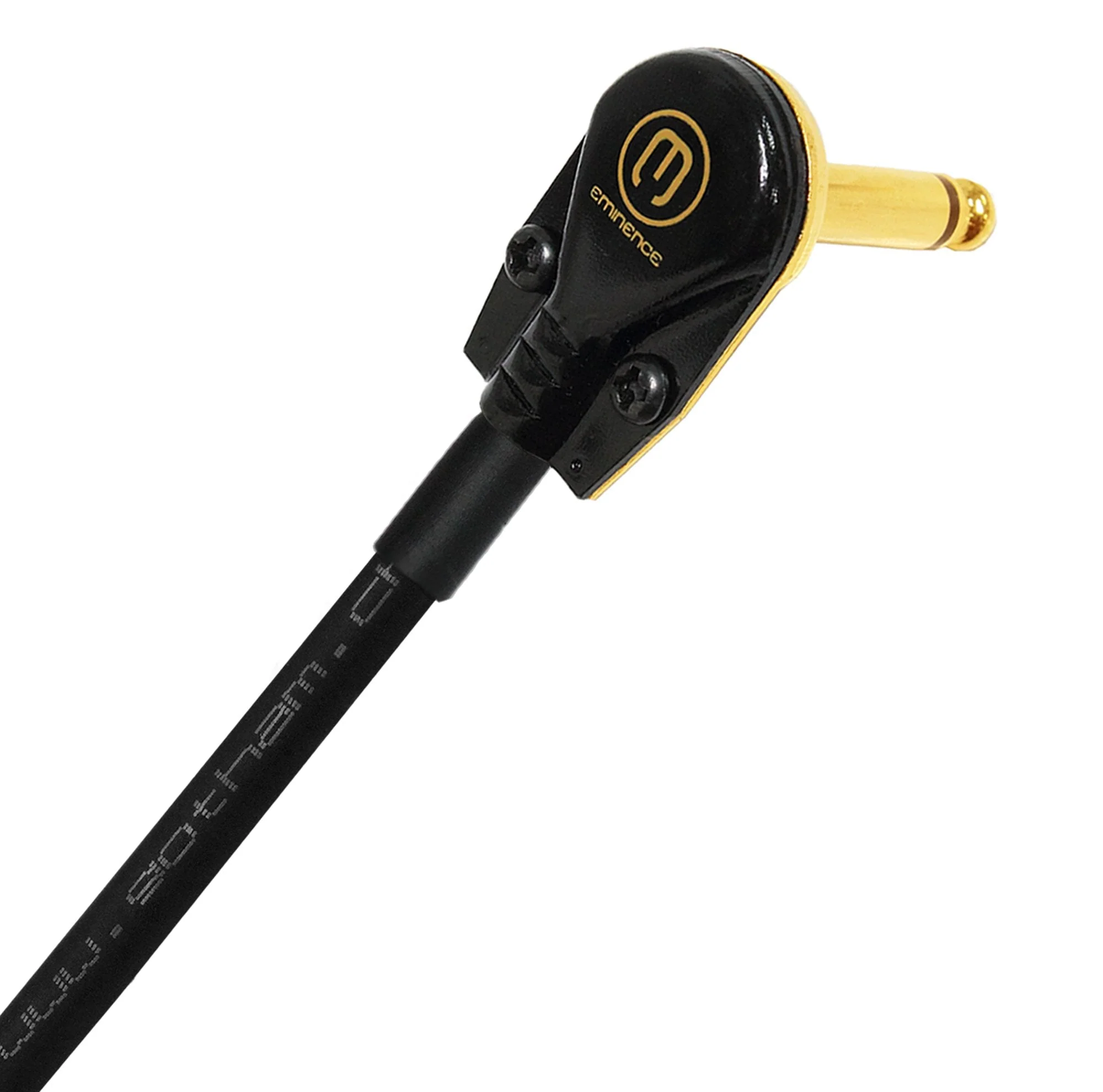 WORLDS BEST CABLES 5 Units - 9 Inch - Gotham GAC-1 Ultra Pro - Low-Cap (21pF/ft) Guitar Bass Effects Instrument, Patch Cable & Gold (6.35mm) Low-Profile R/A Pancake Type Connectors - Custom Made - Image 7