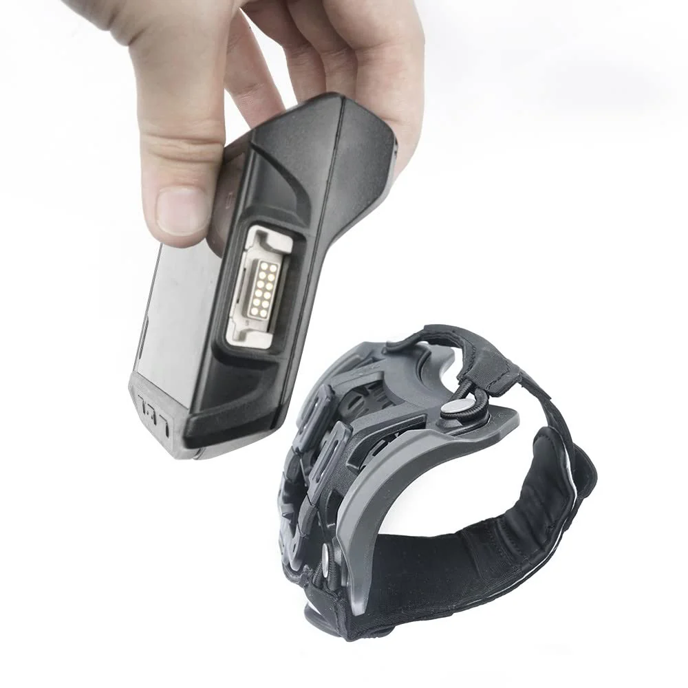 Wristband PDA Holder, Wrist Mount Strap for Zebra WT6000 WT60B0 Handheld Computer Scanner, Great for Baggage Handlers,Postal Carriers,Retail Workers, Warehouse Employees (Black) SG-NGWT-WRMTS-01 - Image 3