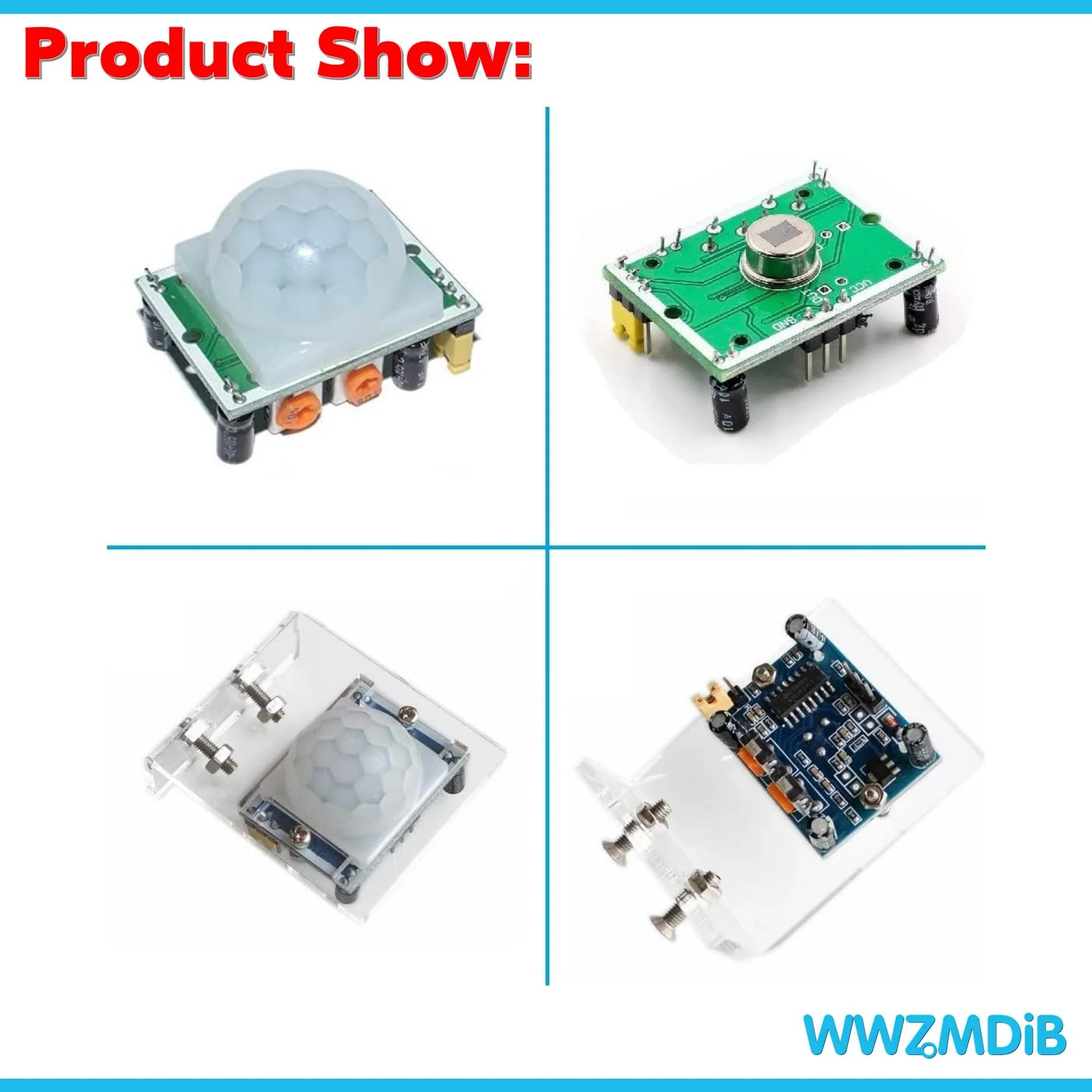 WWZMDiB 5Pcs HC-SR501 PIR Motion Sensor Module + 2Pcs Exclusive housing for Arduino Raspberry Pi Toys, Lamps, Electronic Equipment - Image 4