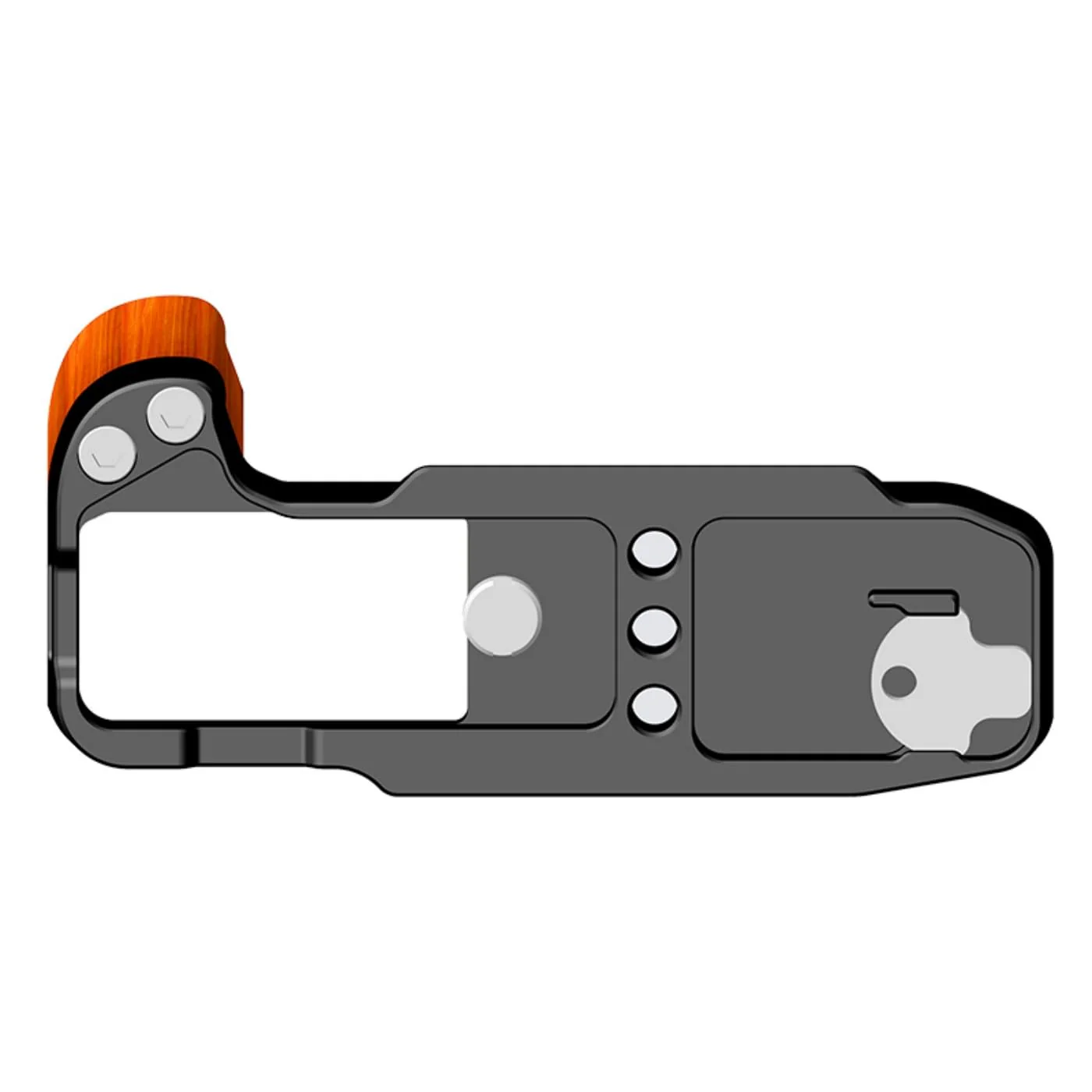 X-M5 L Plate Hand Grip,Wooden X-M5 XM5 L Bracket Handle for FUJIFILM X-M5 Camera,Compatible with ARCA Interface. - Image 3