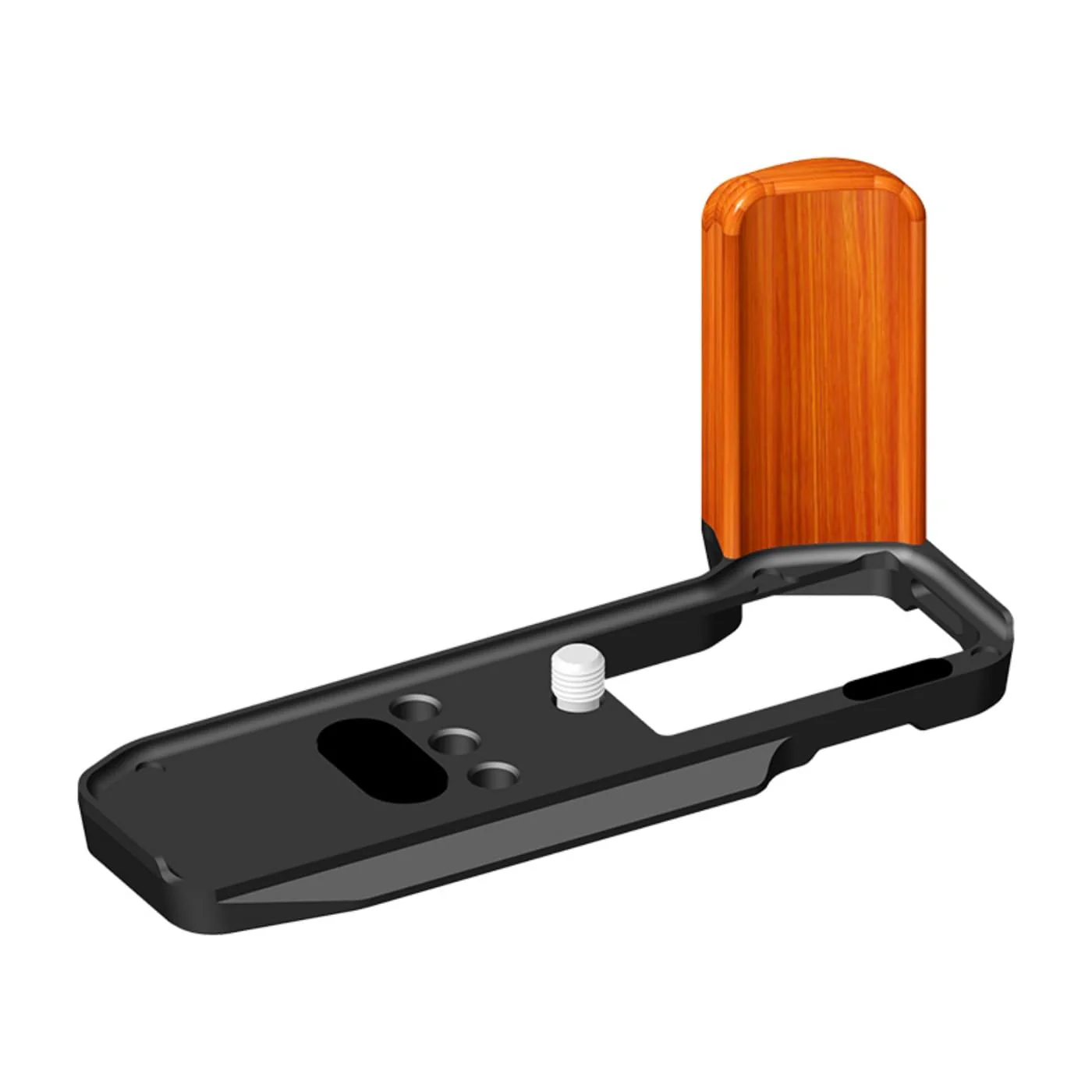 X-M5 L Plate Hand Grip,Wooden X-M5 XM5 L Bracket Handle for FUJIFILM X-M5 Camera,Compatible with ARCA Interface. - Image 4