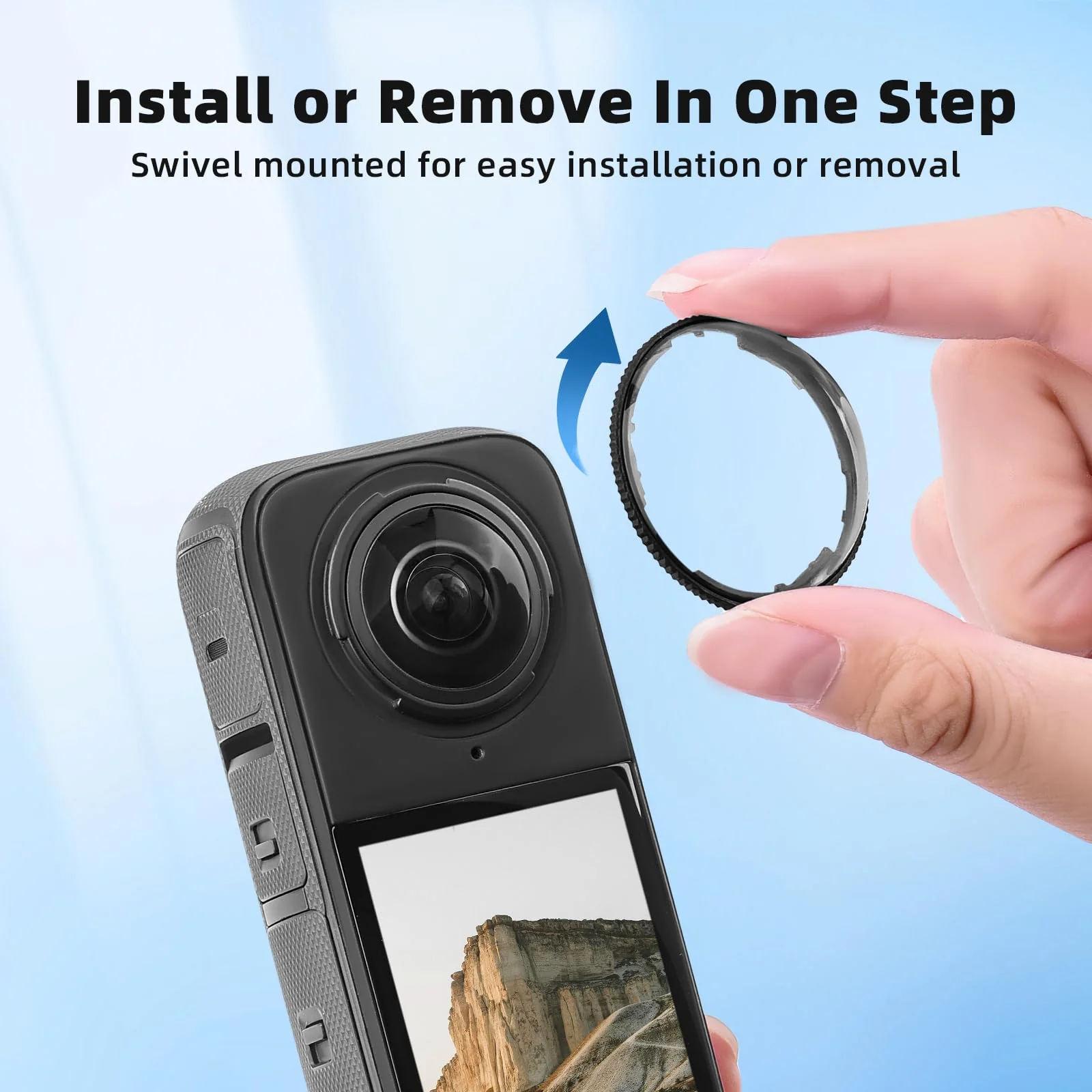 X4 Premium Lens Guard for Insta360 X4, High Transparency Tempered Glass Lens Protector for Insta 360 X4 Camera Anti-scratch Accessories - Image 4