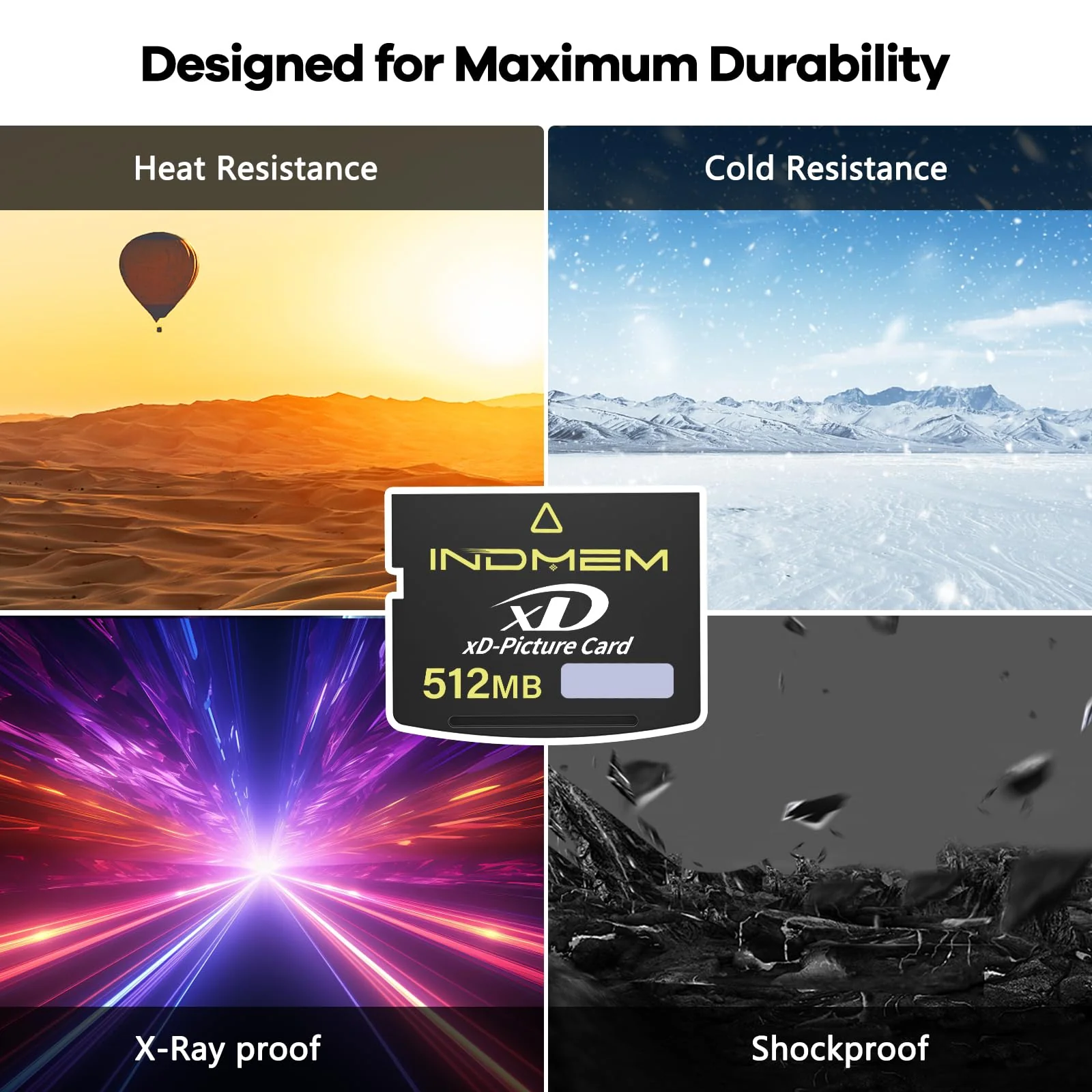 xD-Picture Card 512MB,512MB Xd Flash Memory Cards Compatible with Olympus Fujifilm Old Digital Cameras,Support Panorama Function (Tpye Standard) - Image 5