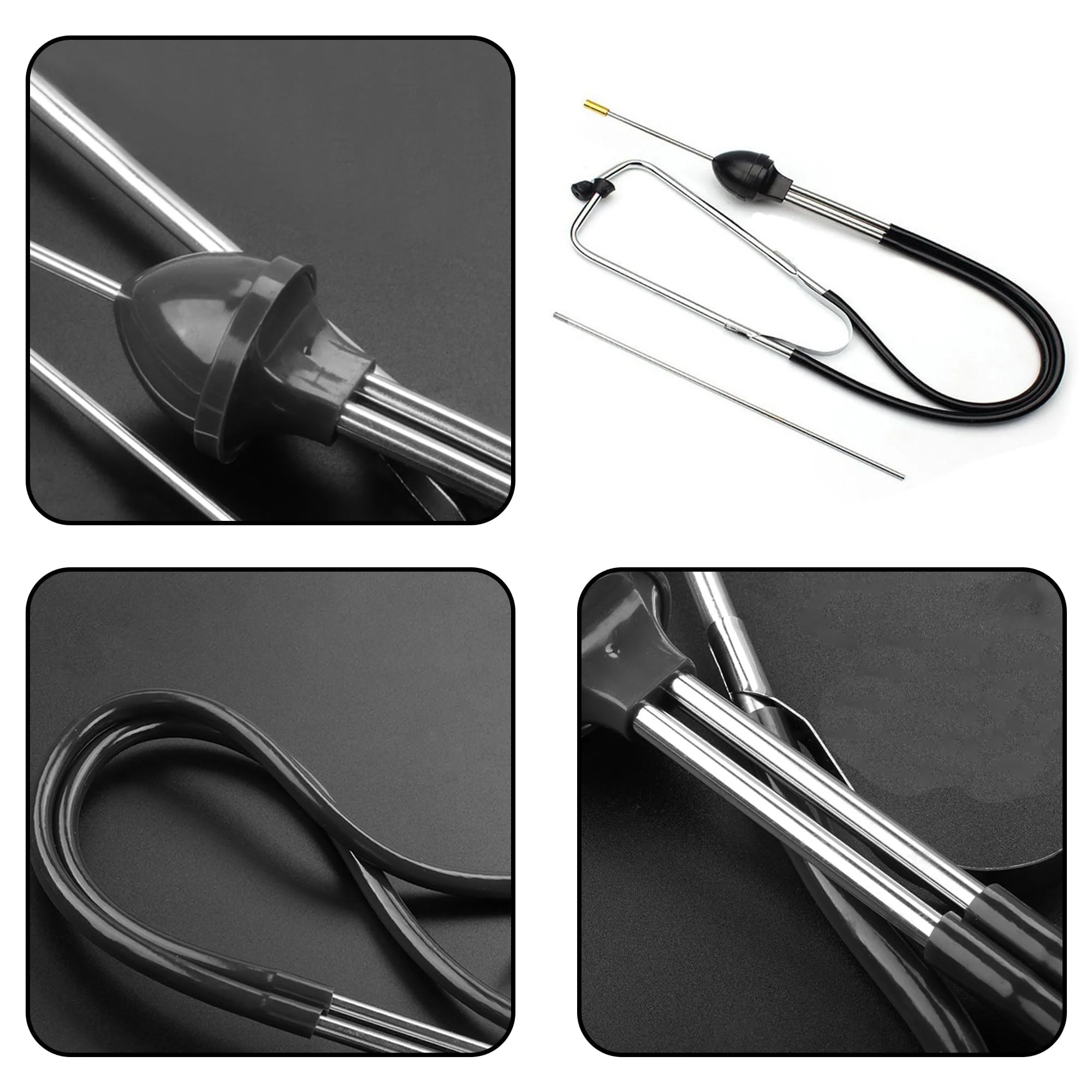 Xiciki Car Engine Stethoscopes, Car Tool, Special Tool Car, Machine Diagnostic Tester Tool, Car Mechanic Stethoscope, Car Engine Tester, Cylinder Diagnostic Tool - Image 4