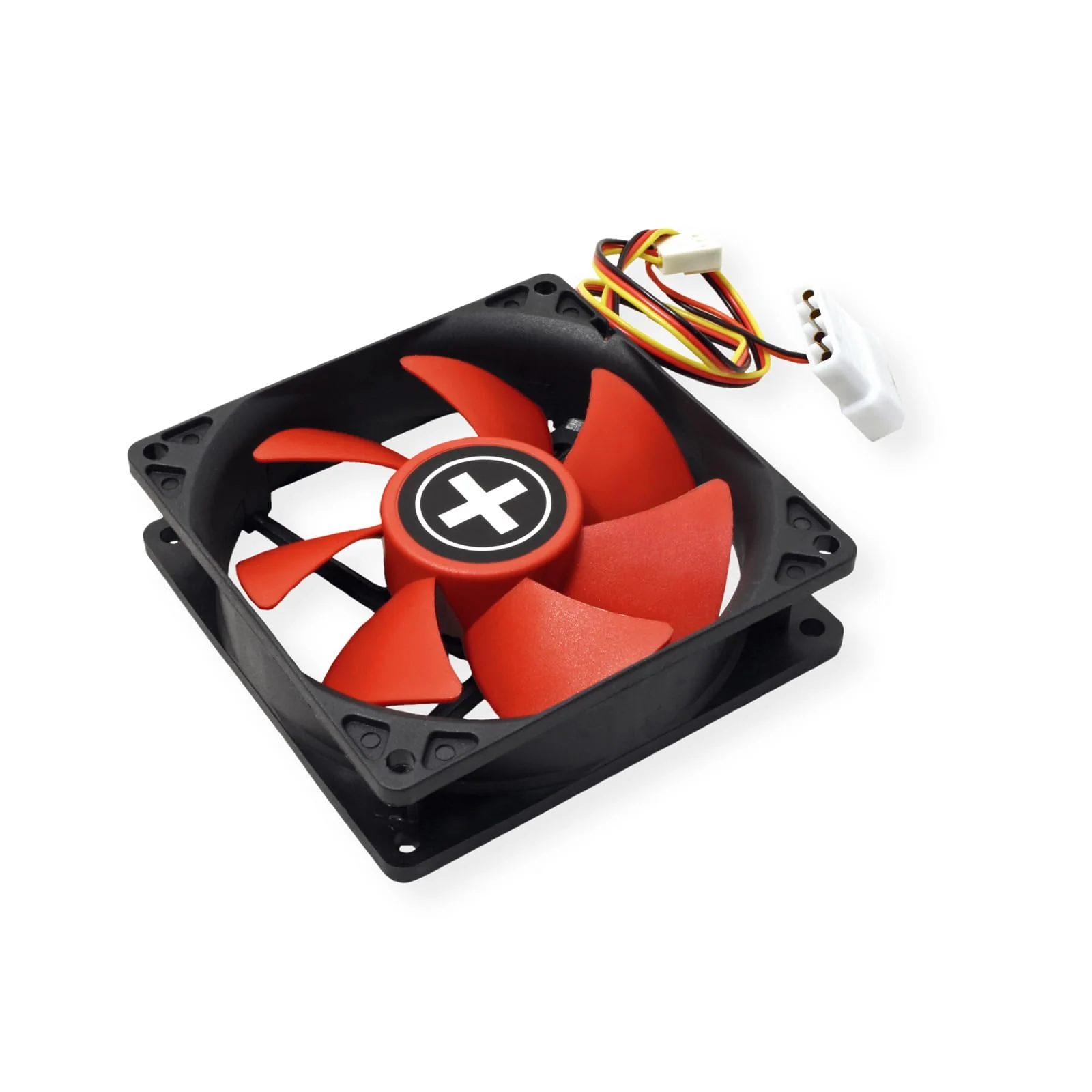 Xilence XPF92.R 92 mm Case Fan, 3Pin, Red/Black - Image 2