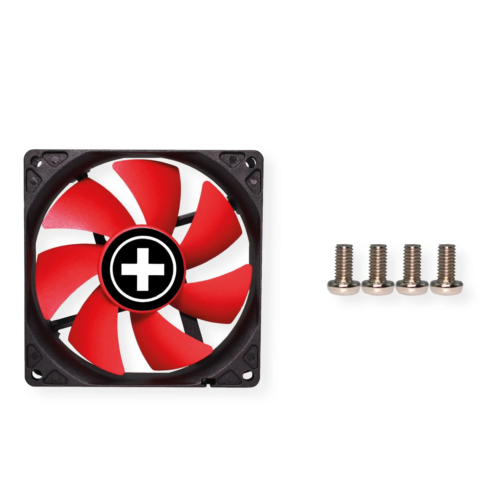Xilence XPF92.R 92 mm Case Fan, 3Pin, Red/Black - Image 7