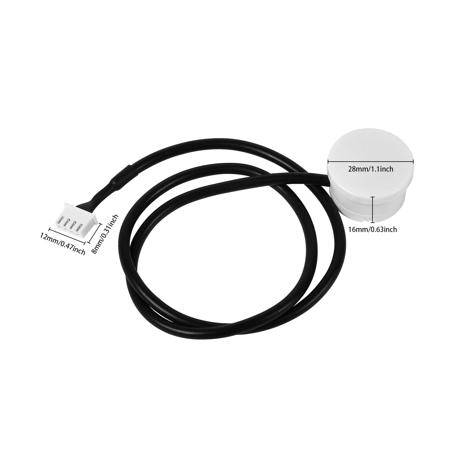 XKC-Y25-V Liquid Level Sensor Switch, DC5-24V, Detector Water Non-Contact Manufacturer Induction Switch, Non-Contact Water Level Sensor Liquid Level Detection Tool 1PC - Image 2
