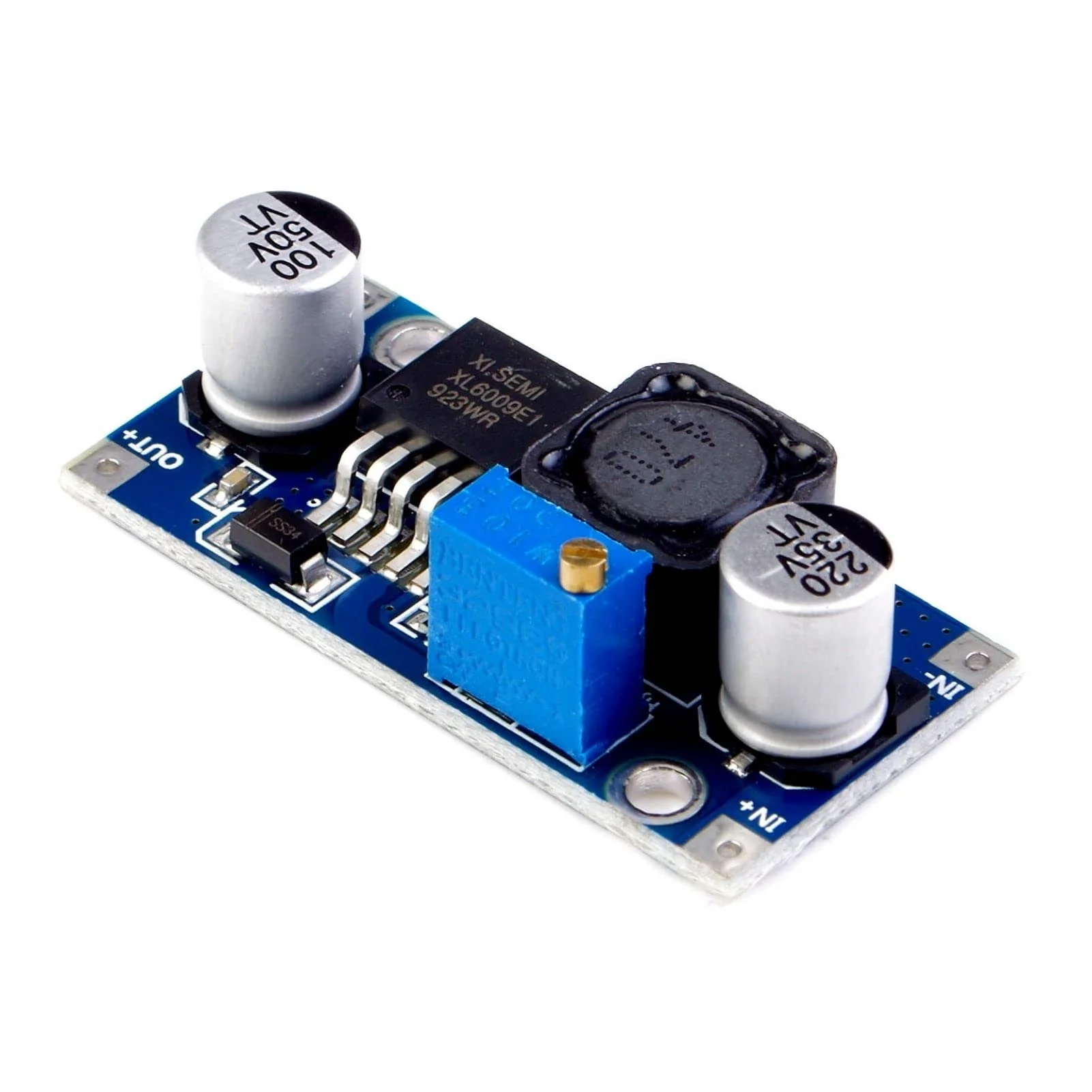 XL6009 DC-DC Buck Converter Module, 3~32V to 5~35V 4A Adjustable Step Up Voltage Regulator DC Converter Module for Arduino Raspberry DIY Projects Crafts - Image 8