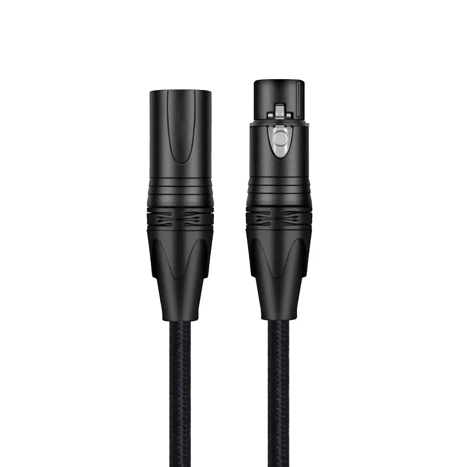 XLR Cable, Male to Female Audio Cables 25ft 1 Packs, Noise-Canceling, Premium Balanced Microphone Patch Cords 3-pin XLR Mic Cables Oxygen-Free Copper (OFC) Mic Cord for Speaker, Mixer, Studio 25 Feet-1Pack-Black - Image 8