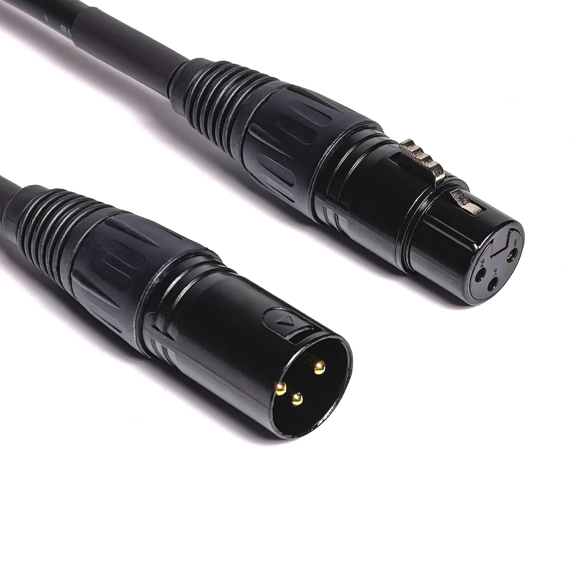 XLR Cable XLR Adapter Cable XLR to XLR Microphone Cable, 3-Pin Female to 3-pin Male Balanced Shielded XLR Cable (6in) 6in - Image 5