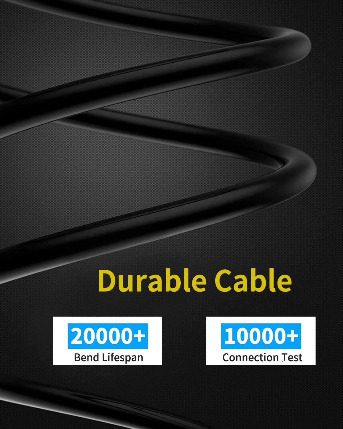 XLR Cables 10Ft 2 Pack,Microphone Cable Male to Female 3 Pin,Durable Shielded and Premium Balanced XLR Patch Cord 10Feet - Image 6