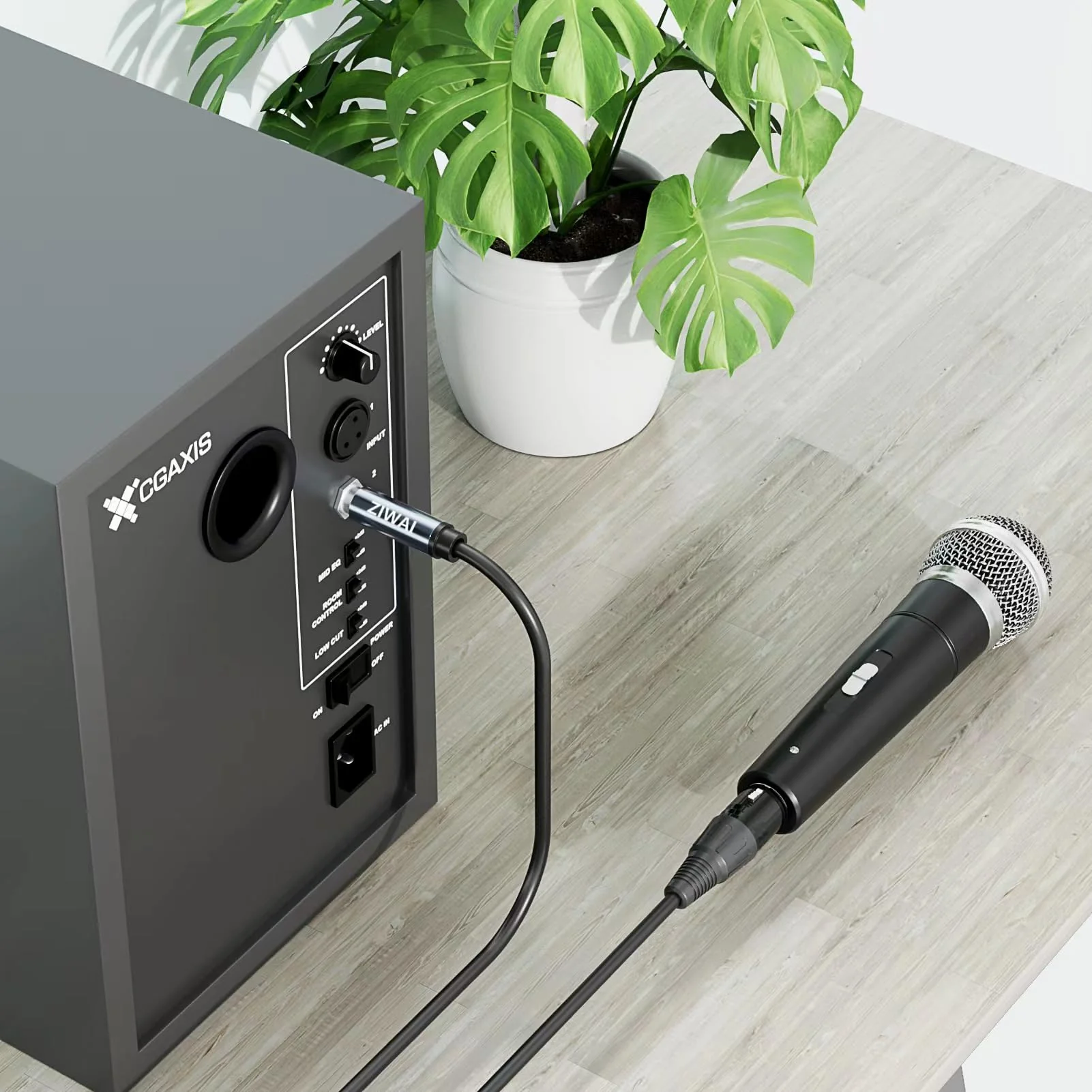 XLR to 6.35mm (1/4 Inch) TRS Cable Female to Male (1/4 to XLR Cable, XLR to 1/4 Cable, XLR to TRS Cable) ﻿ (2, 3Feet) 2 - Image 3