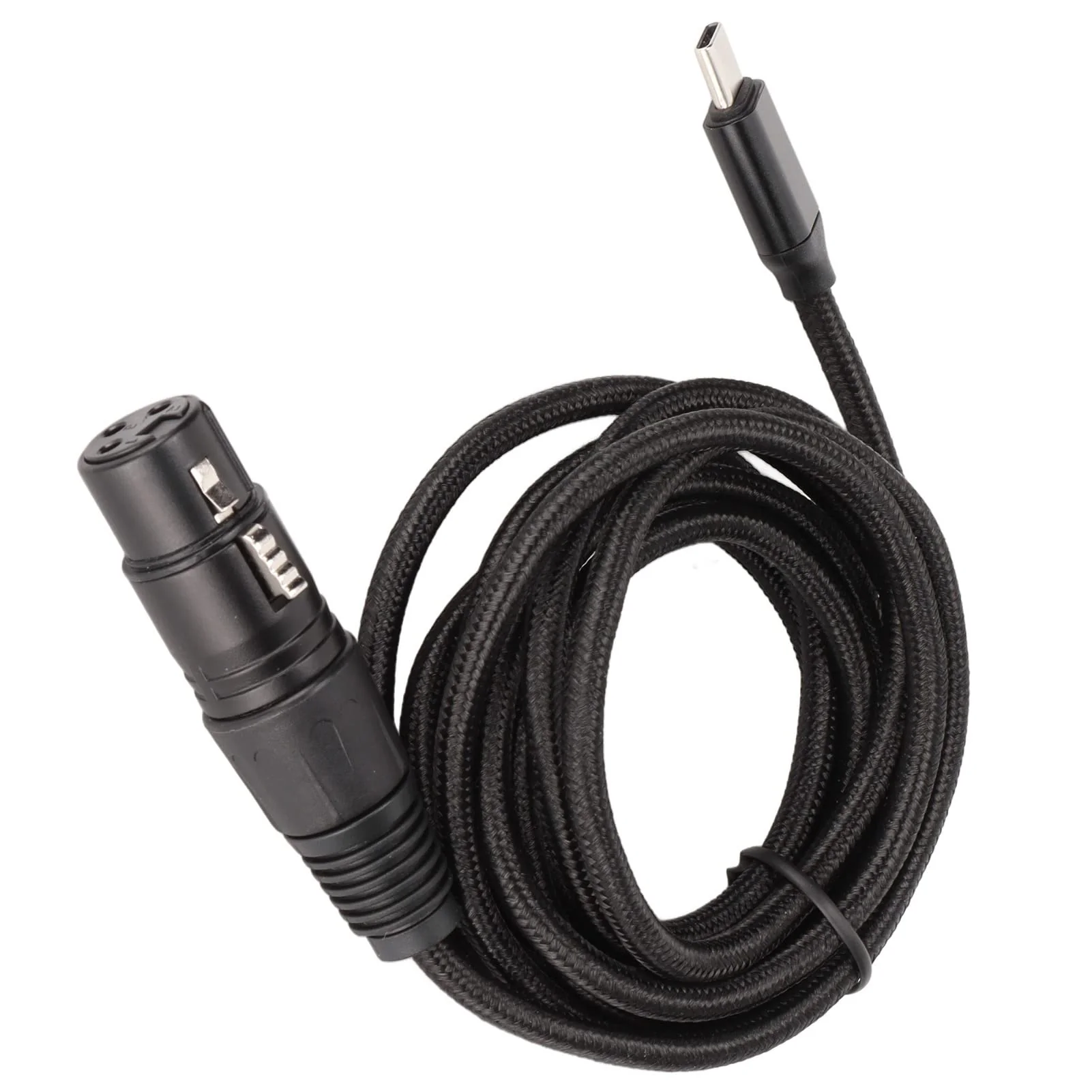 XLR USB Cable, USB C to XLR Female Mic Link Converter Studio Audio Connector Cords Adapter for Computer Music Recording USB Microphone Cable (2M) - Image 8