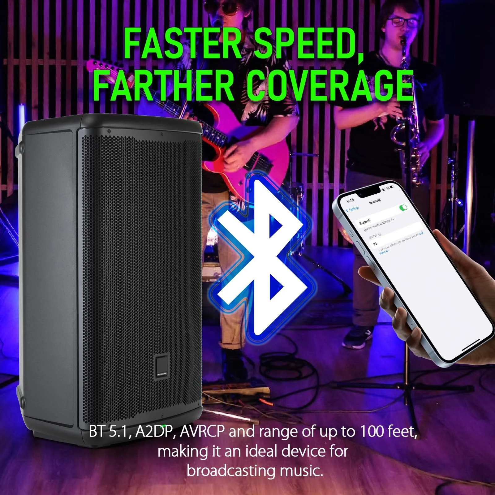 Xvive P3 Wireless XLR Bluetooth Receiver, Bluetooth Adapter for Speakers, Audio Mixer, PA Systems, DJ System(P3 XLR) P3 XLR BLUETOOTH - Image 4