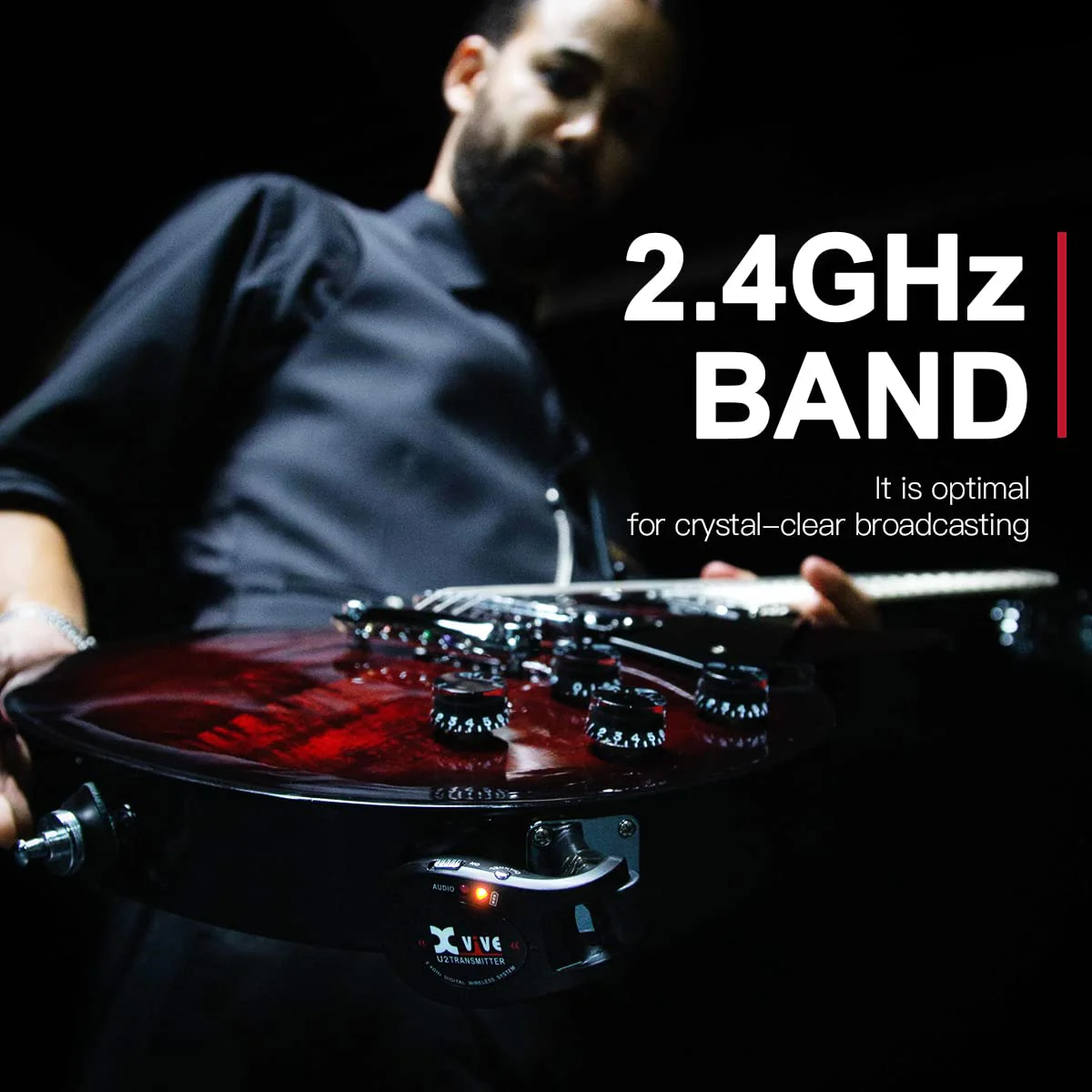 Xvive U2T Transmitter ONLY for U2 Guitar Wireless System - Image 3
