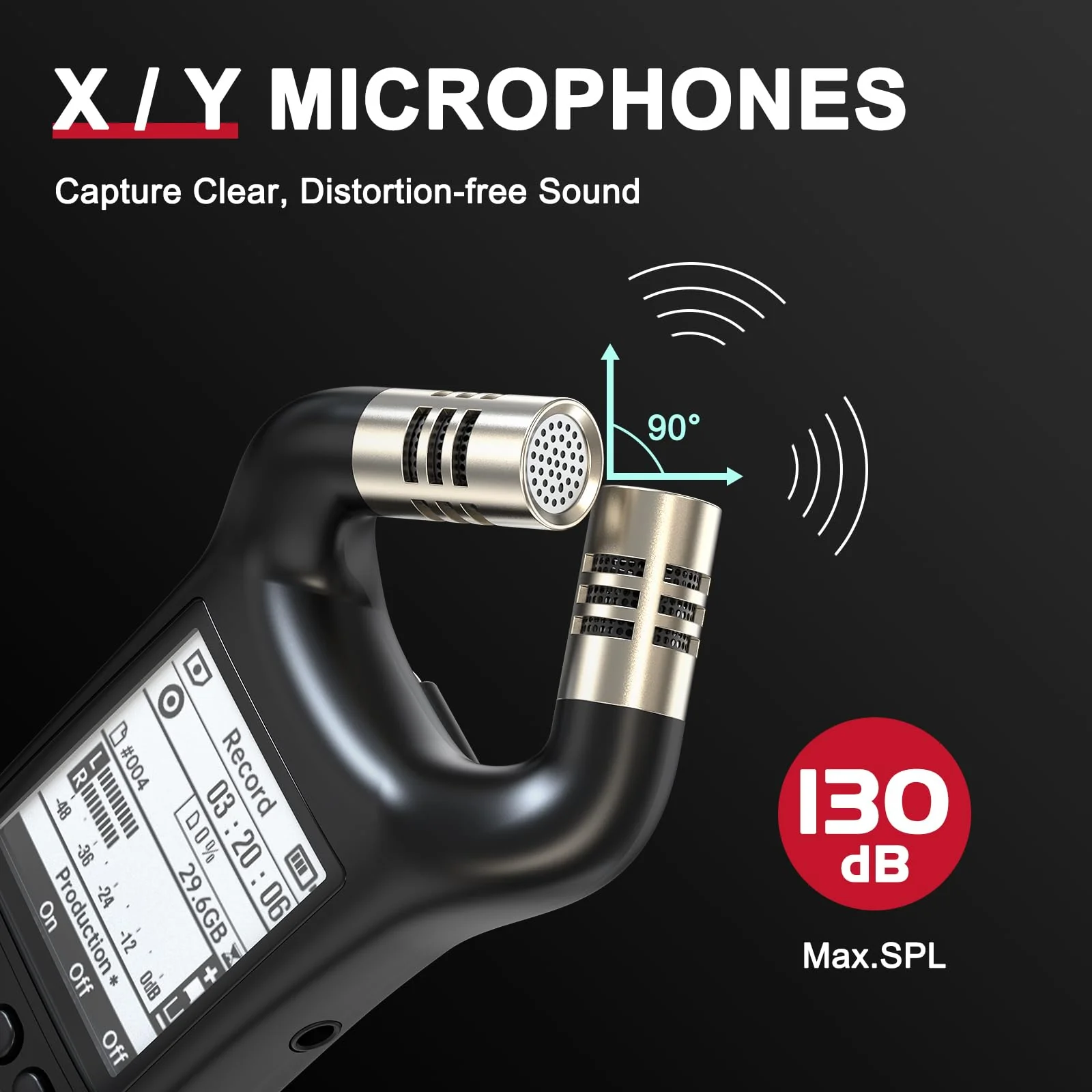 Xvive XV1-R Portable Stereo Recorder and Audio Interface - Image 3