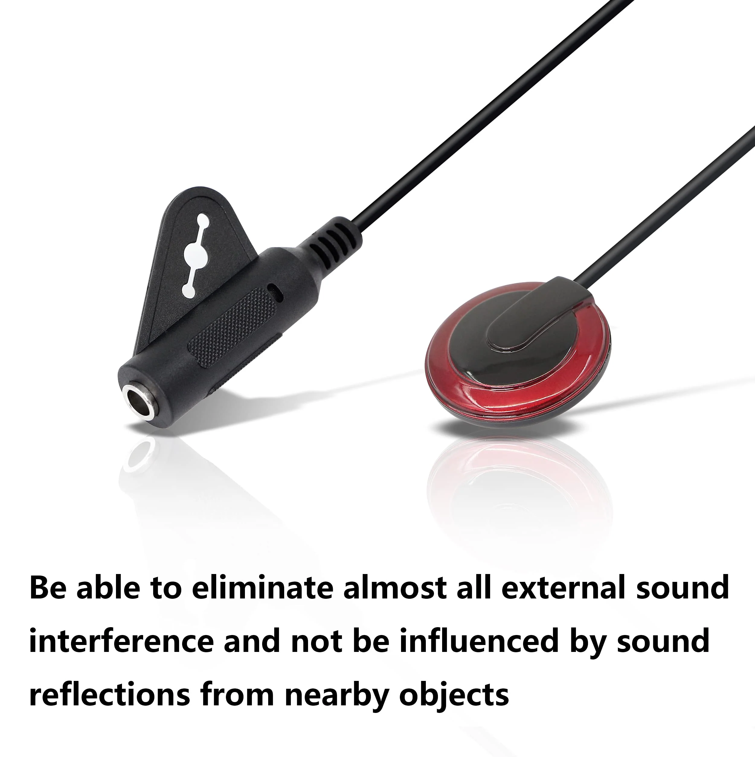 YACSEJAO Contact Microphone Piezo Pickup Violin Microphone Pickup for Guitar, Ukulele, Violin, Mandolin, Banjo, Kalimba, Bass & Acoustic Electric Transducer with Cable - Image 6