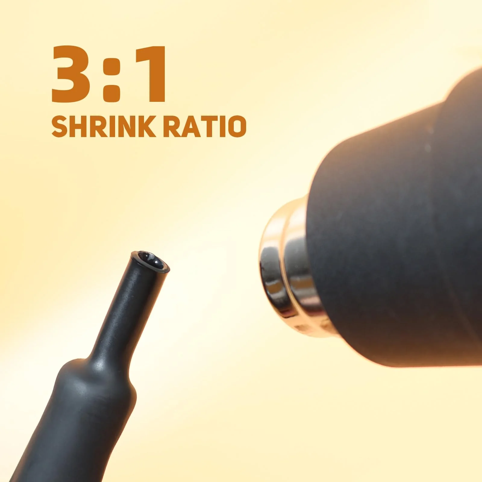YAMXIN Heat Shrink Tube 30 mm Diameter, 3:1 with Adhesive, Double-Walled, Waterproof and Wear-Resistant, 1 m Black and 1 m Red Ø30mm - 1m x 2 Stück - Image 5