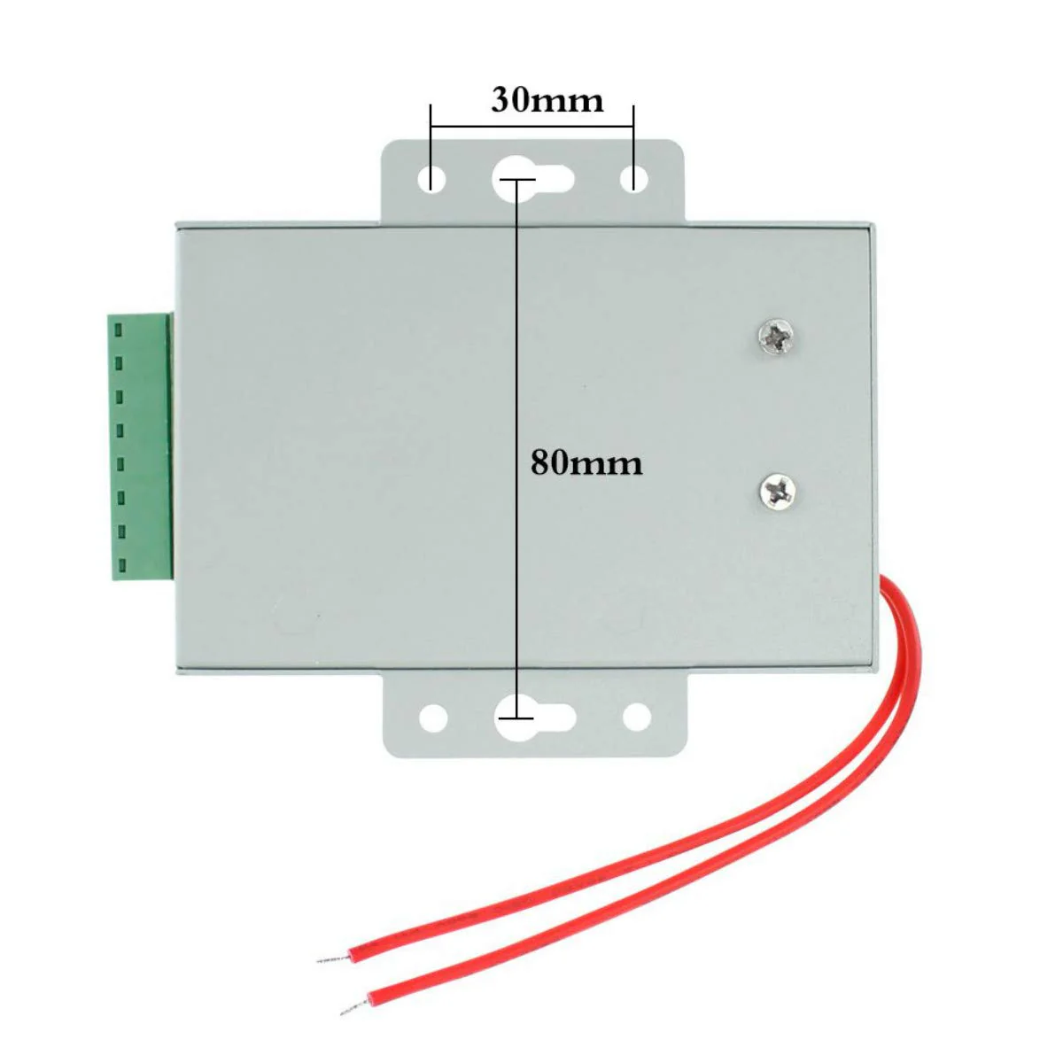 YAVIS Power Supply Door Access Control System Power Switch 3A 110-240V AC to 12V DC for Access Control System Door Lock with Time Delay K80 Power Supply-1 - Image 6