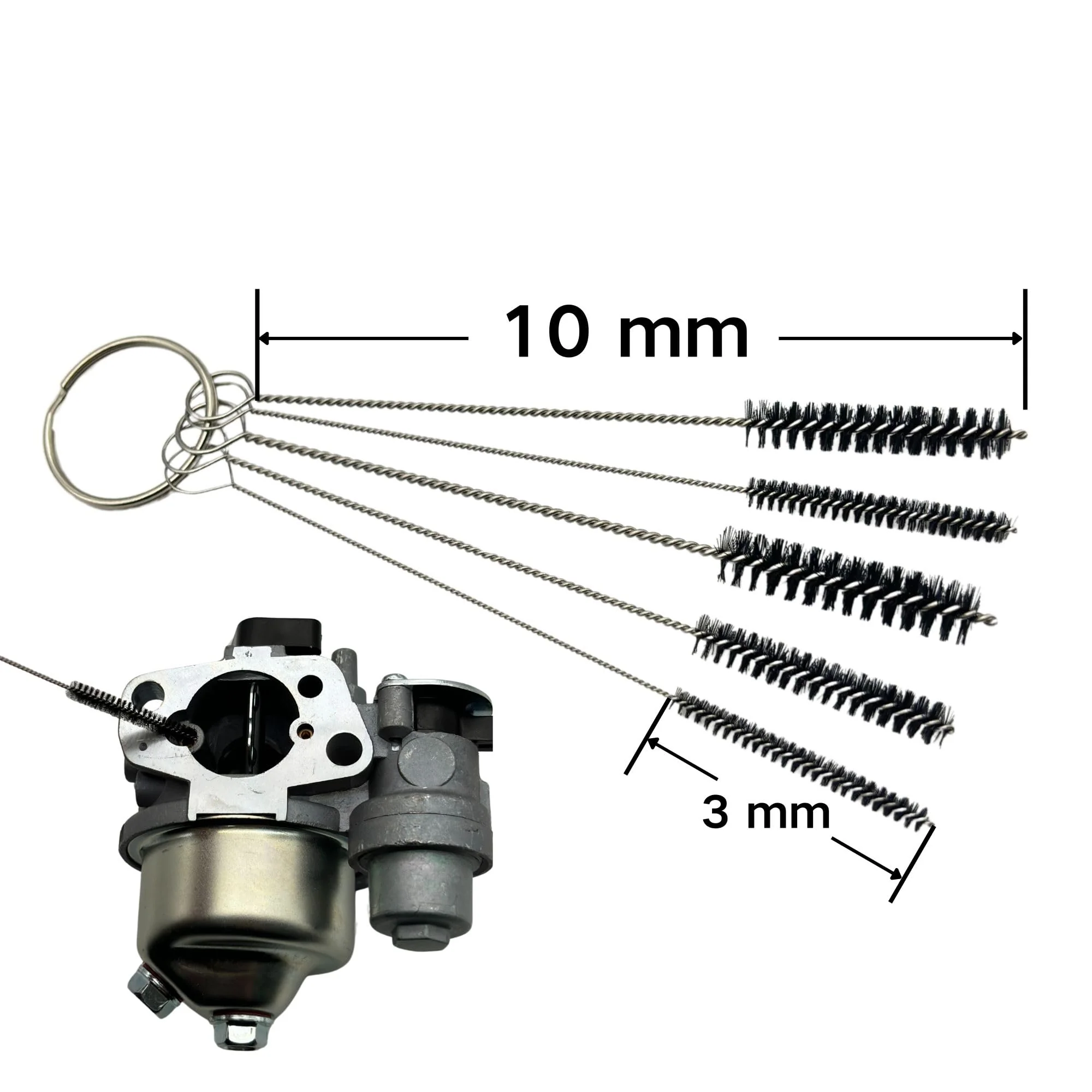 YGQ Cleaning Set for Carburettor Carbon Dirt Remove Cleaner Cutting Torch Tip Cleaner Tool Set for Welding Stove Gas Nozzles Carburettor Jet - Image 4