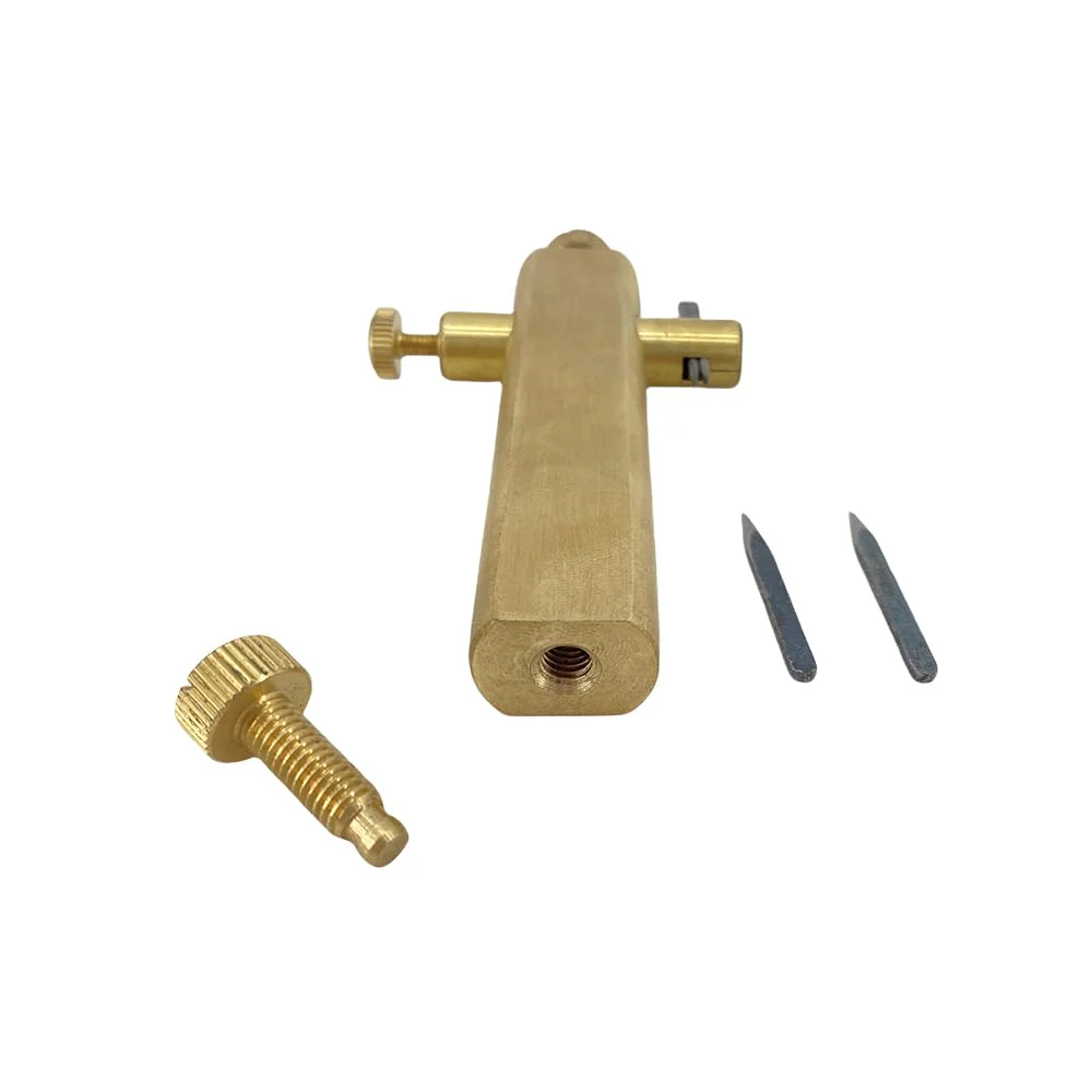 Yinfente 1set Brass Purfling Tools Inlay Inlaid Groove Carver Knife Luthier Tools for Making Violin Viola - Image 4