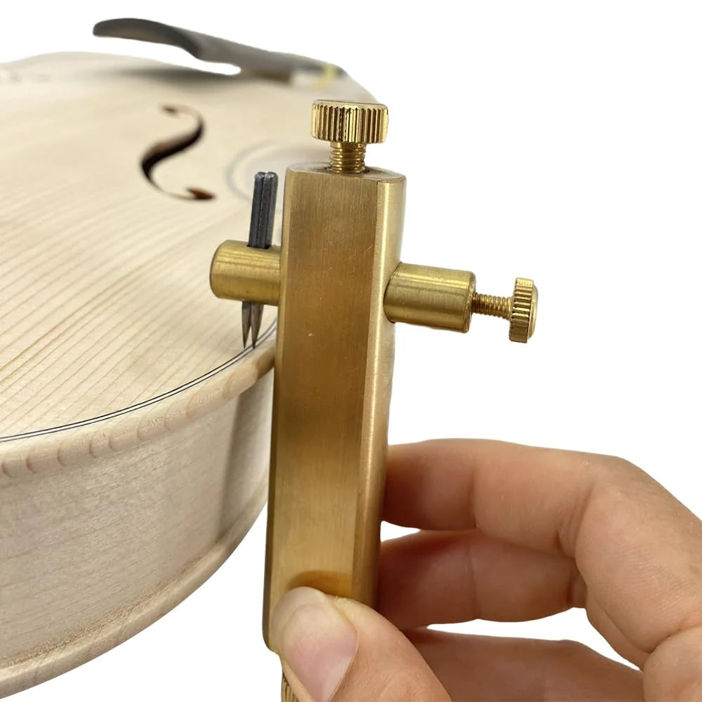 Yinfente 1set Brass Purfling Tools Inlay Inlaid Groove Carver Knife Luthier Tools for Making Violin Viola - Image 5