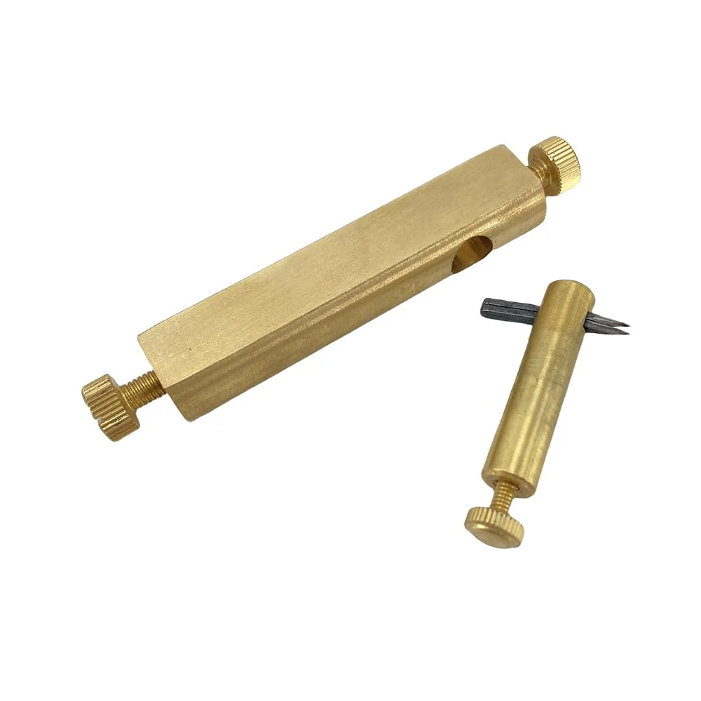 Yinfente 1set Brass Purfling Tools Inlay Inlaid Groove Carver Knife Luthier Tools for Making Violin Viola - Image 8
